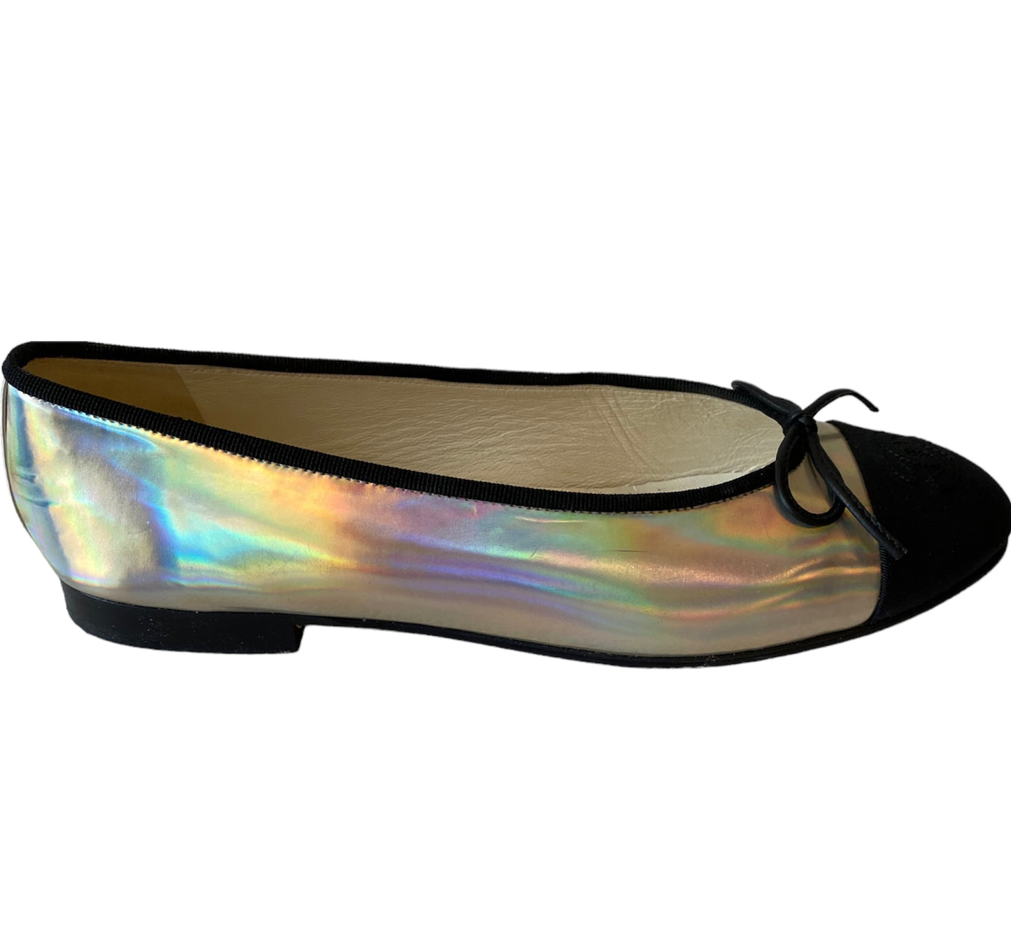 CHANEL Ballerina Flats Size 38.5