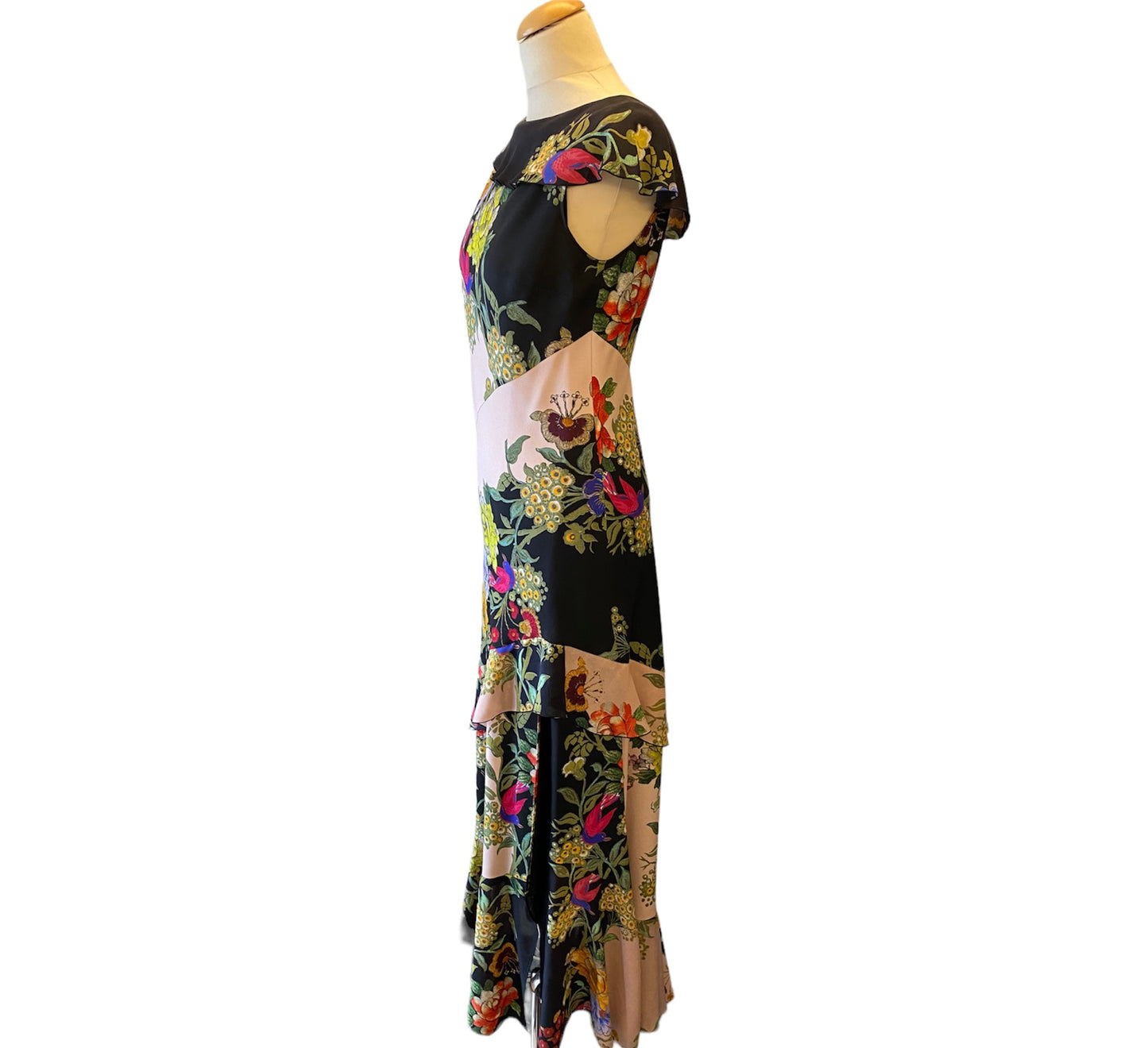 ETRO Floral Maxi Dress Size It 44 Eu 38