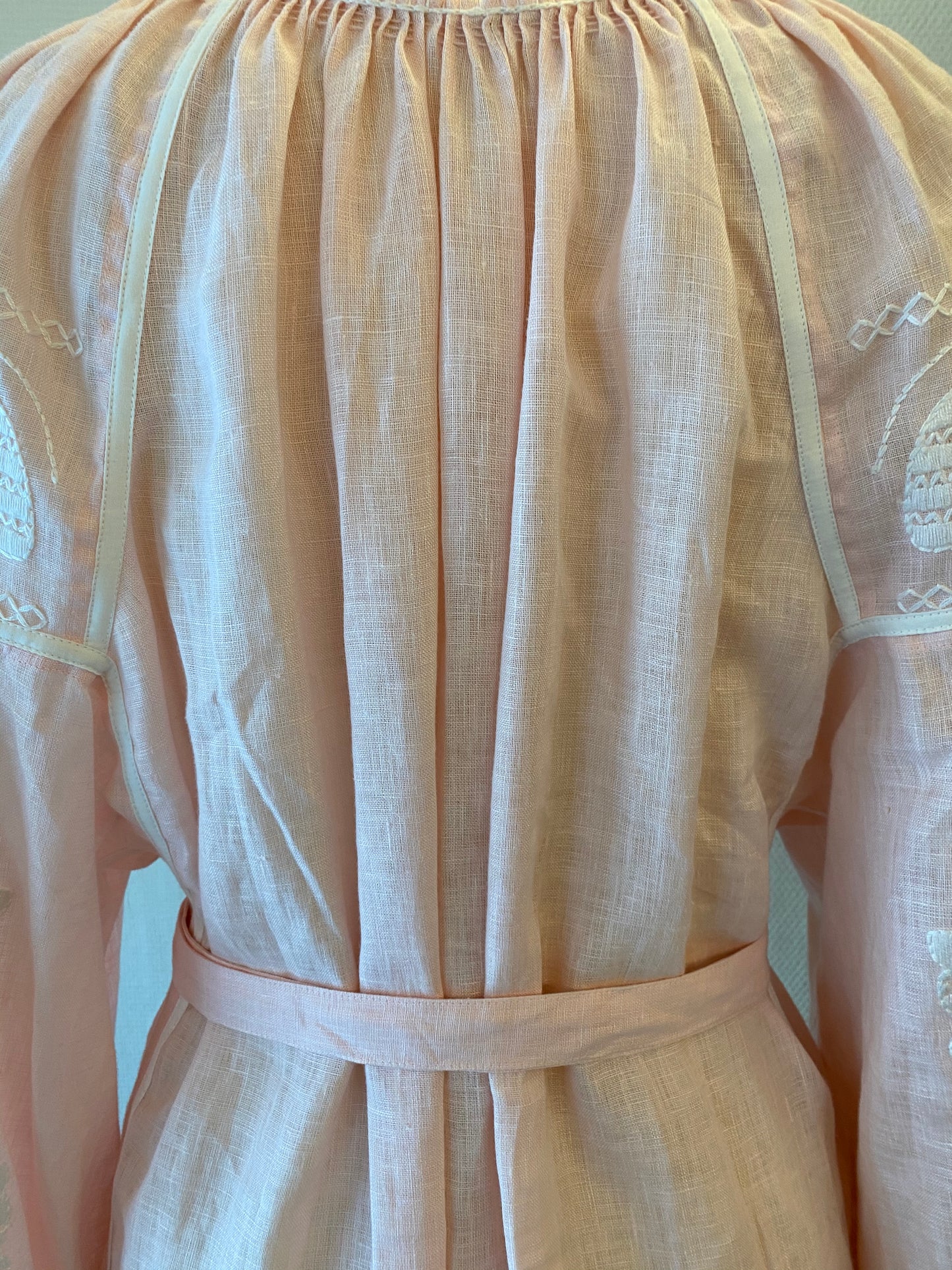 VITA KIN Pink Linen Dress Size S