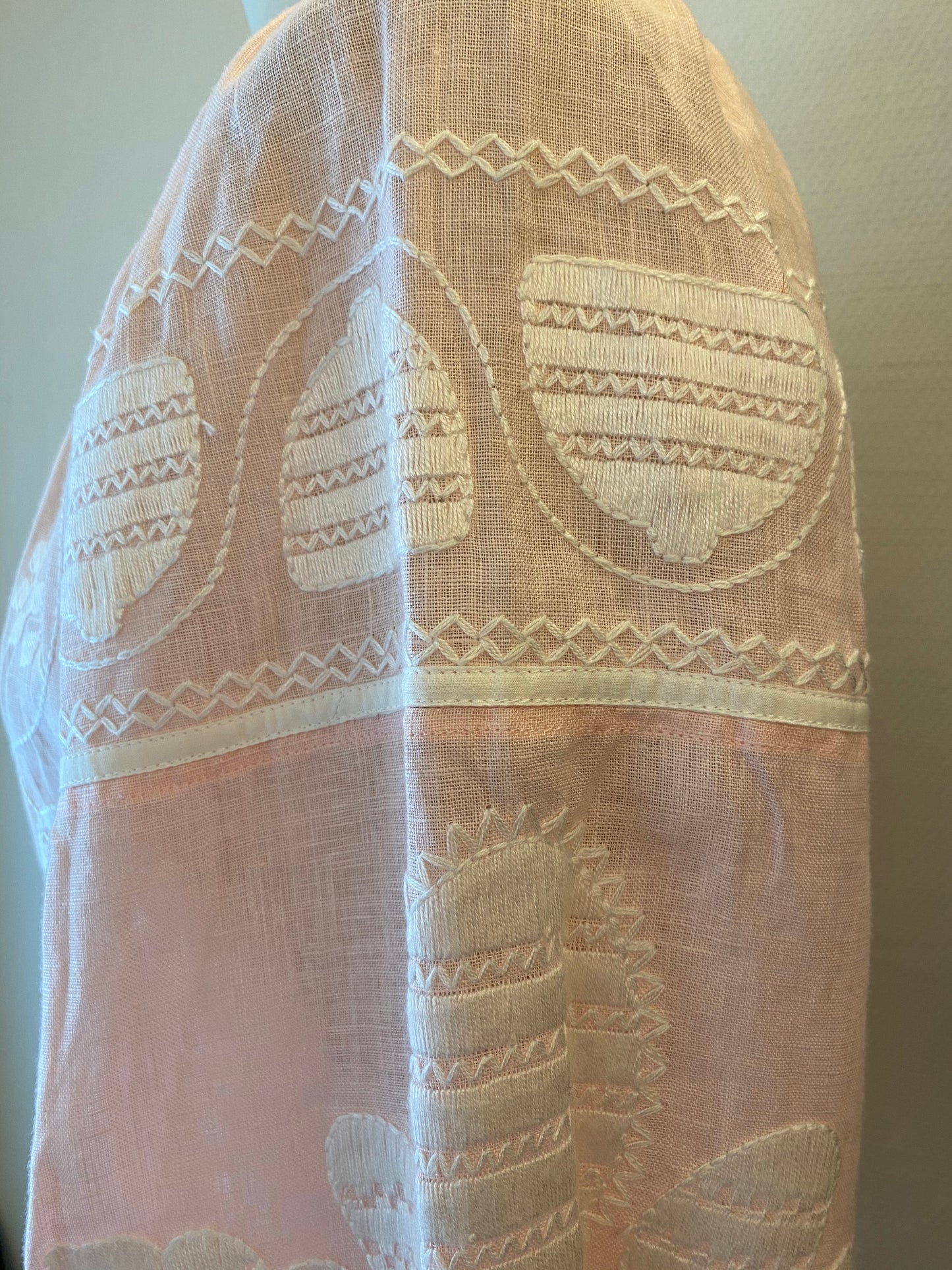VITA KIN Pink Linen Dress Size S