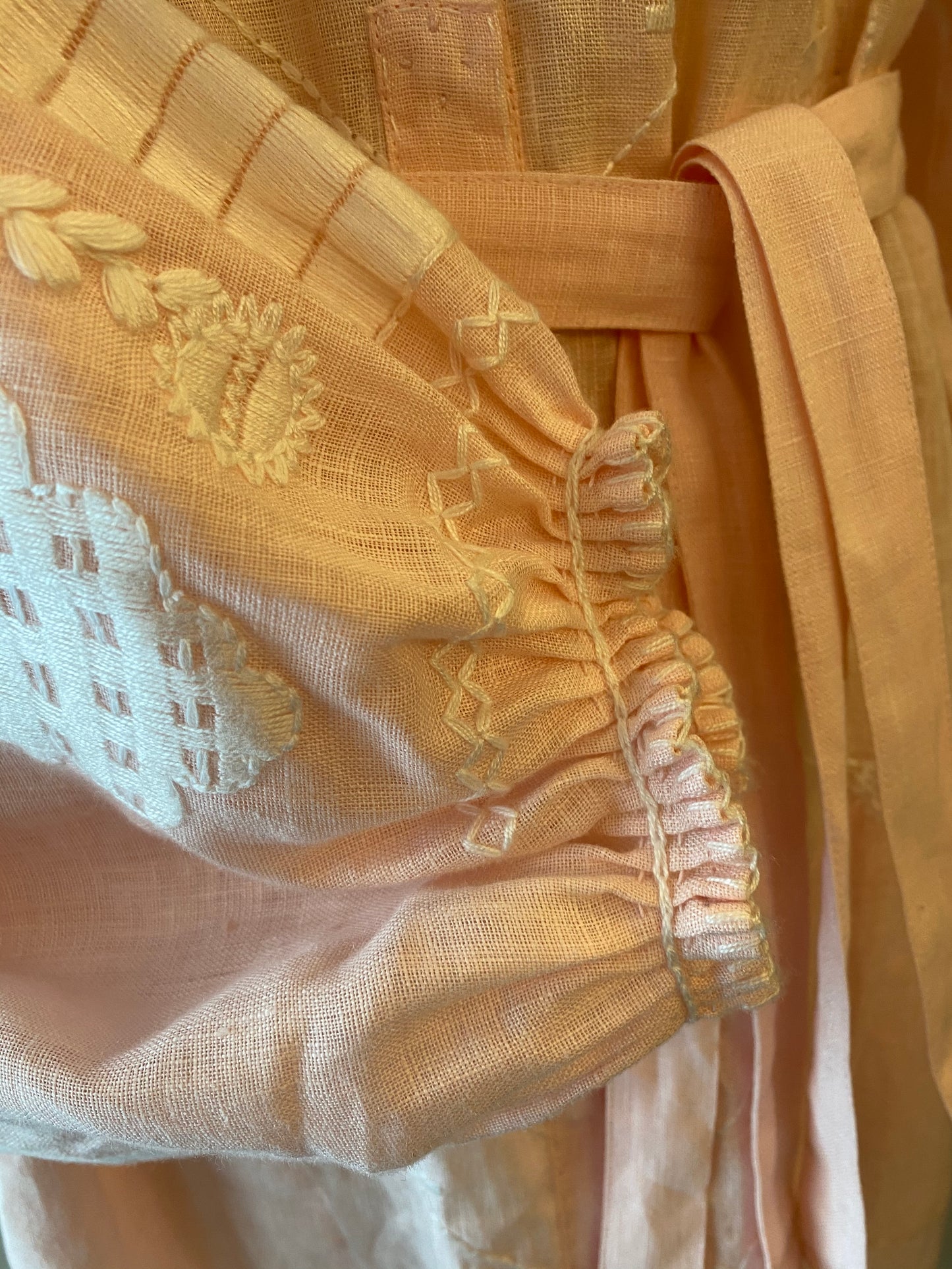 VITA KIN Pink Linen Dress Size S