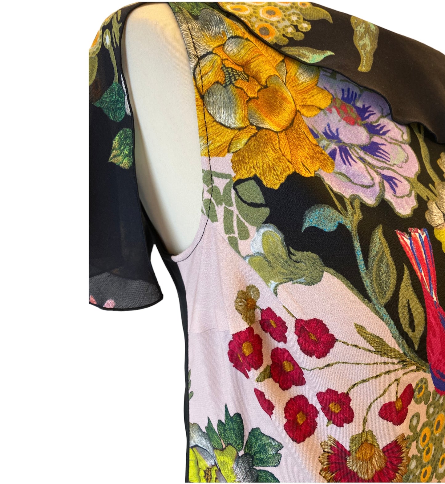ETRO Floral Maxi Dress Size It 44 Eu 38