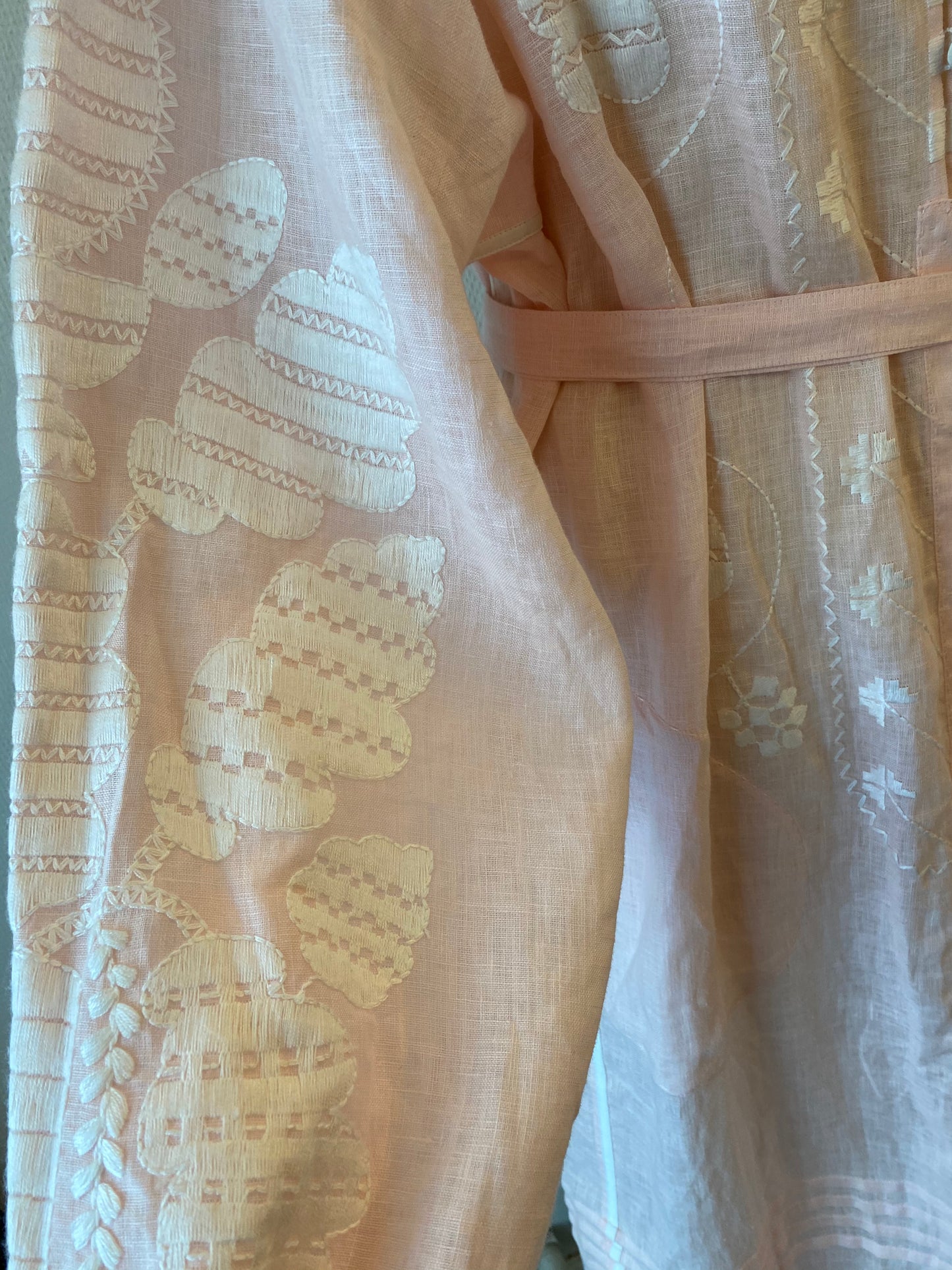 VITA KIN Pink Linen Dress Size S