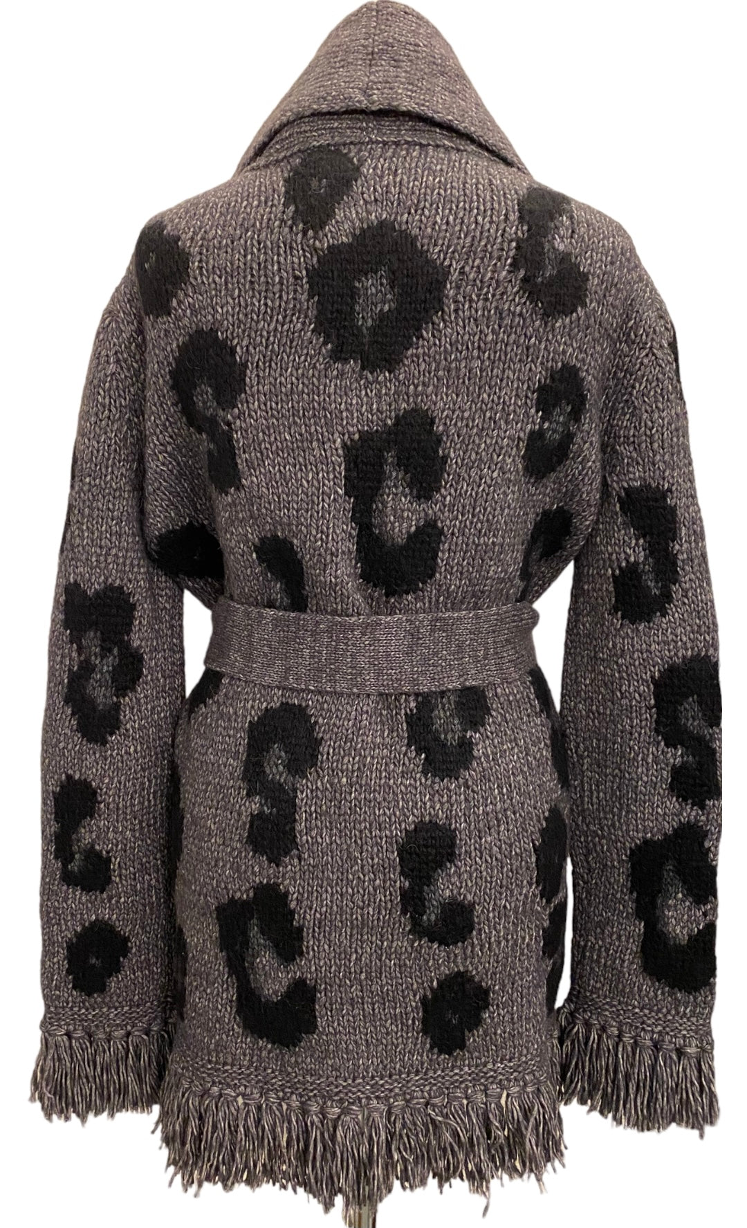 CHRISTIAN DIOR Knitted Wool Cardigan Size 34