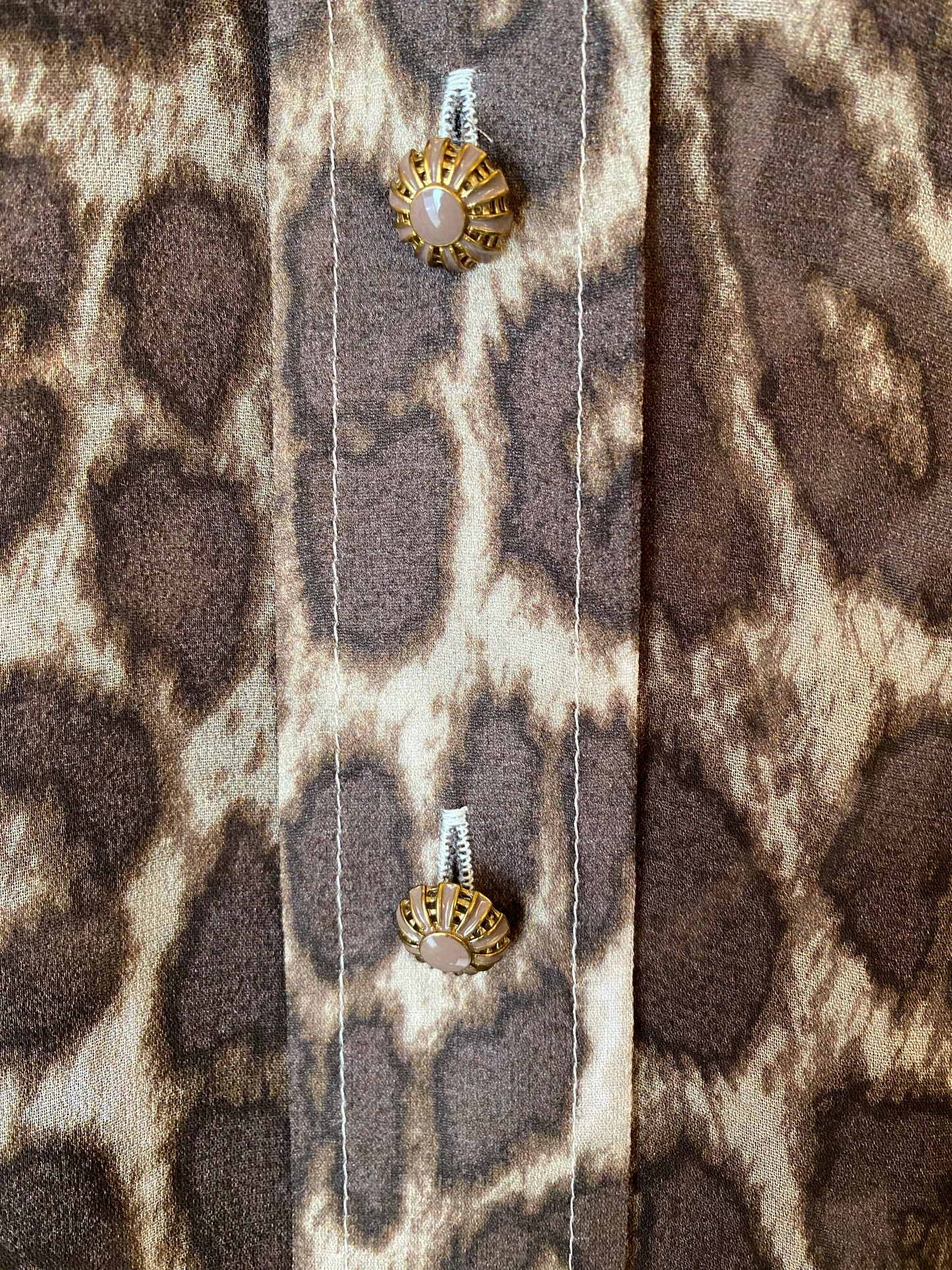 ZIMMERMANN Leopard-Print Shirt Size 1