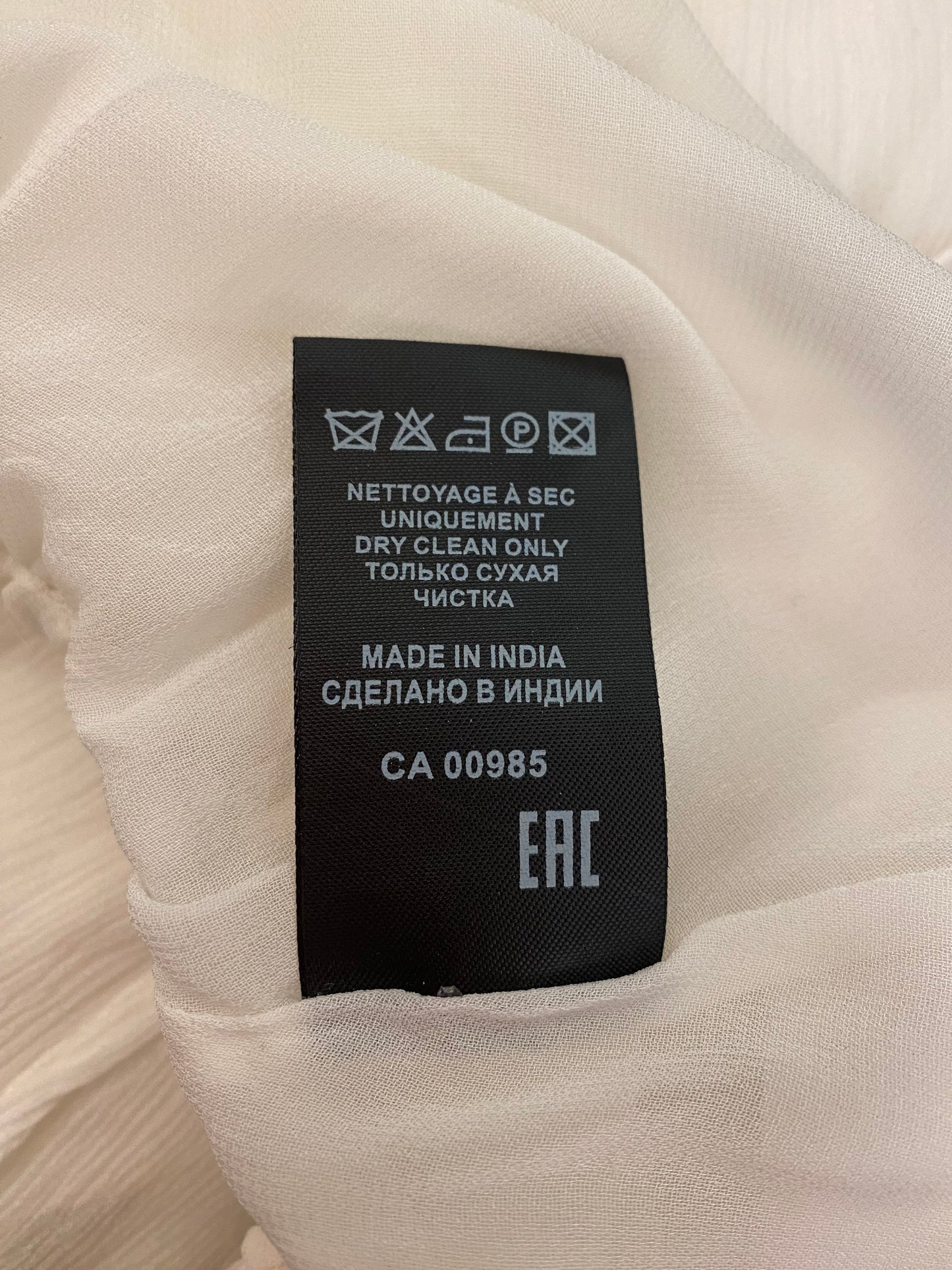 ISABEL MARANT Silk White Dress Size 36