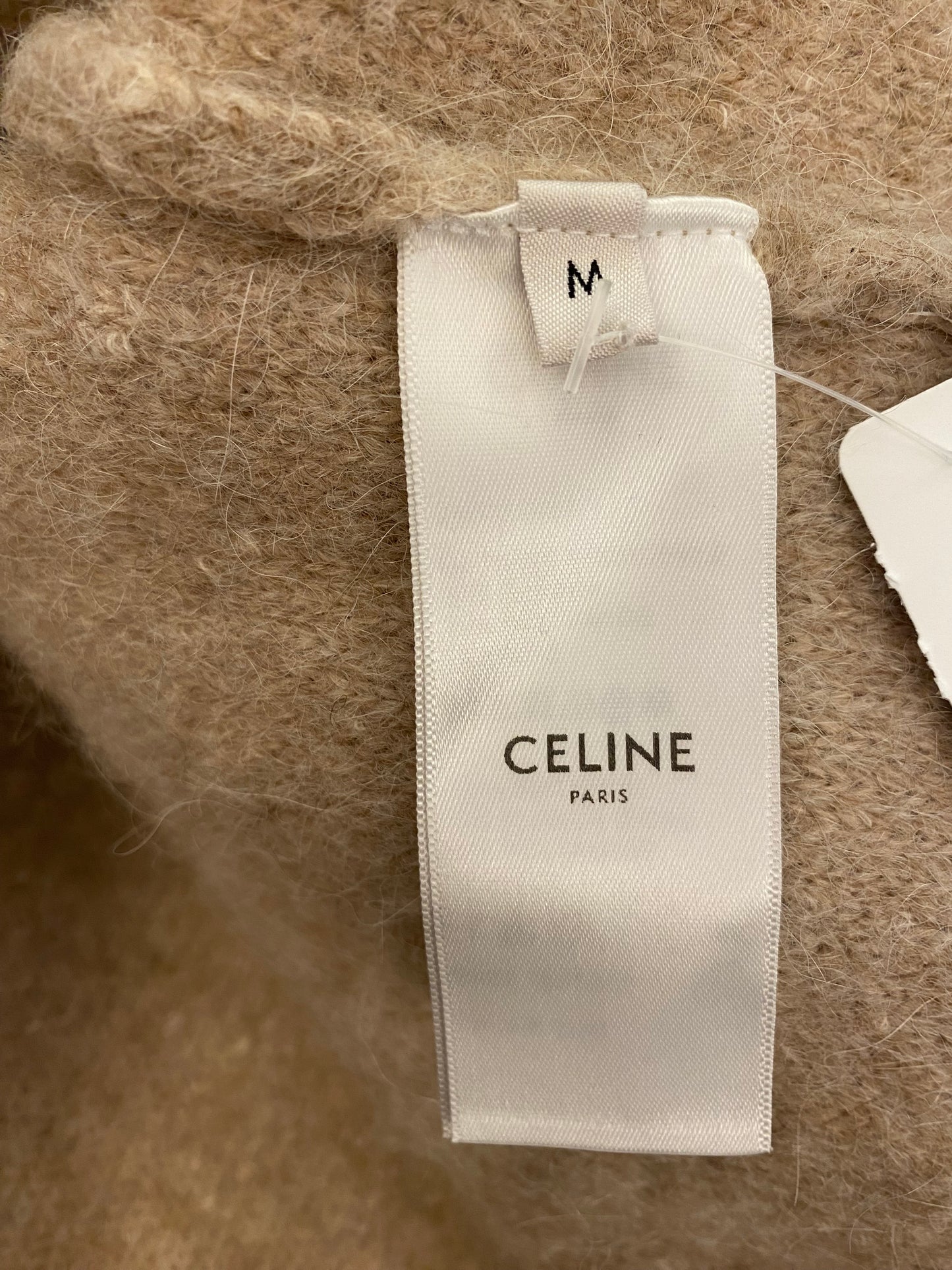 CÉLINE Cardigan Jacket in Alpaca Wool Size M