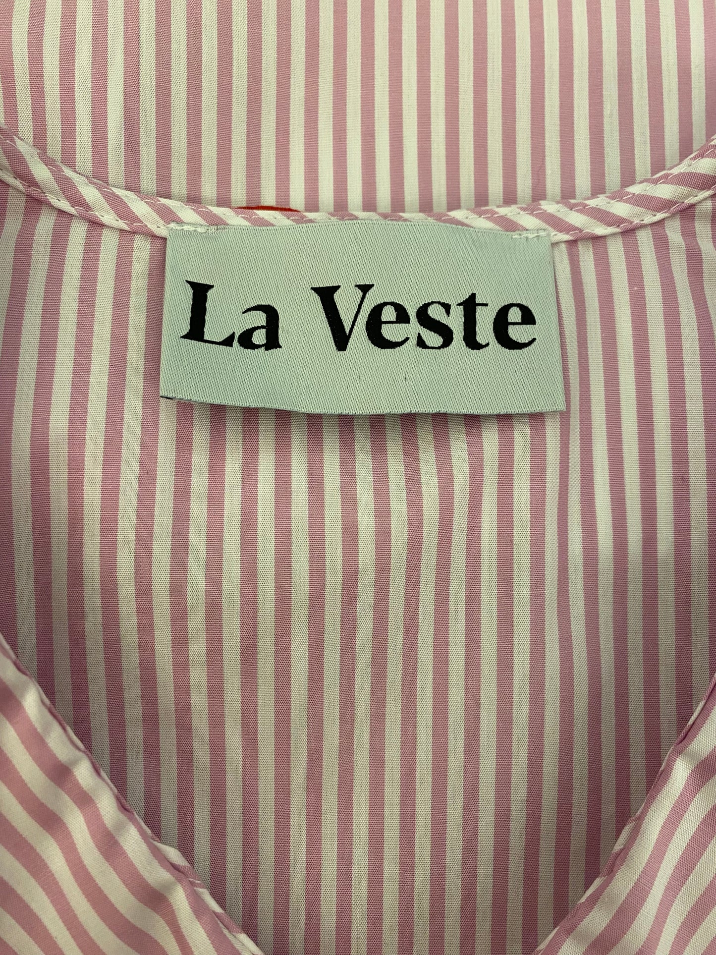 LA VESTE Cotton Pink Shirt Size M