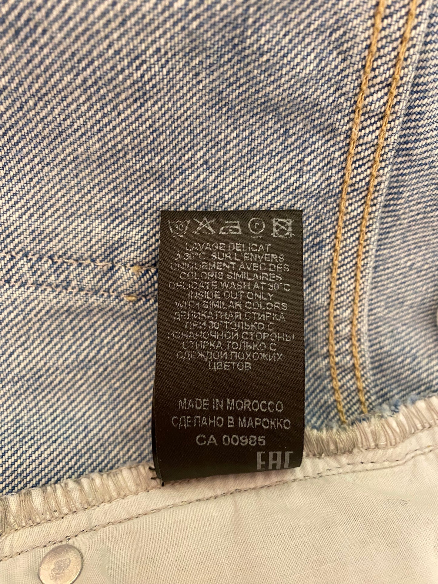 ISABEL MARANT Denim Wide-Leg Shorts Size 36