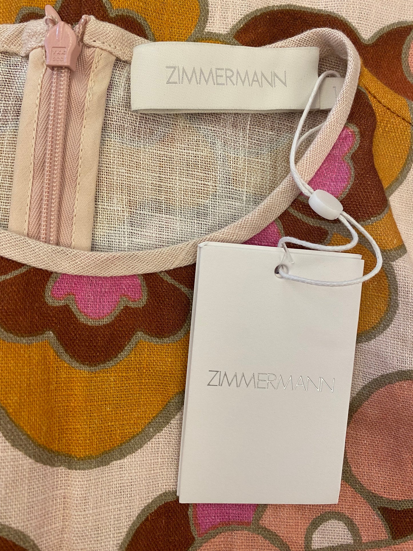 ZIMMERMANN Acadian Tunic Shorts Set Size 1