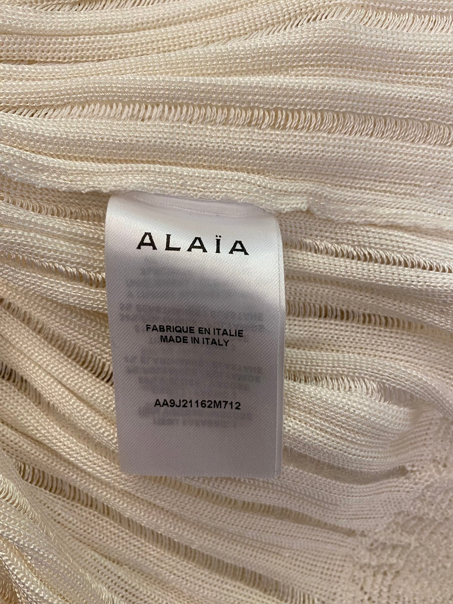 ALAÏA Knited Crinoline Mini Skirt Size 36
