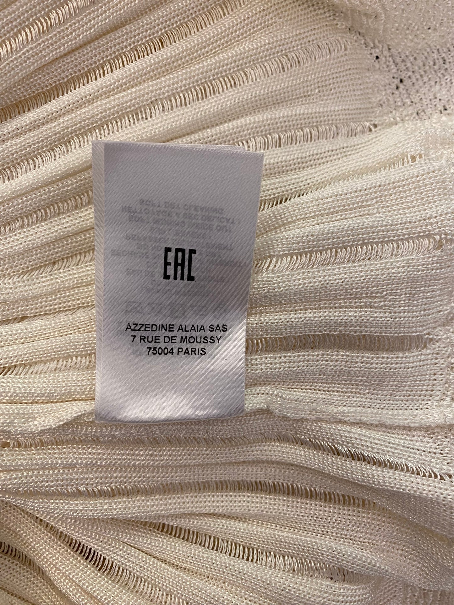 ALAÏA Knited Crinoline Mini Skirt Size 36