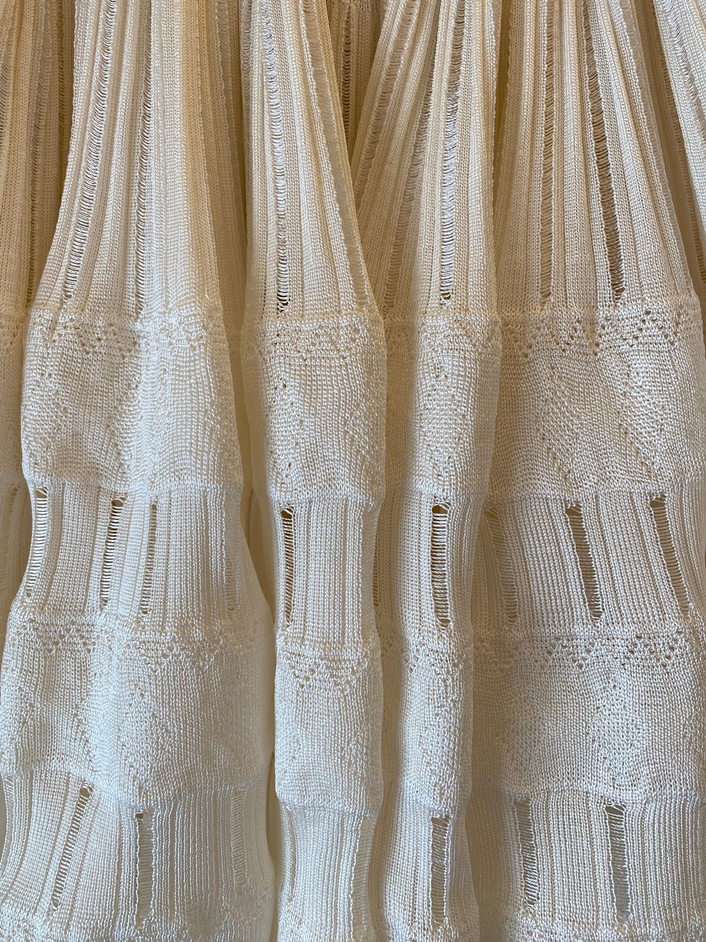 ALAÏA Knited Crinoline Mini Skirt Size 36