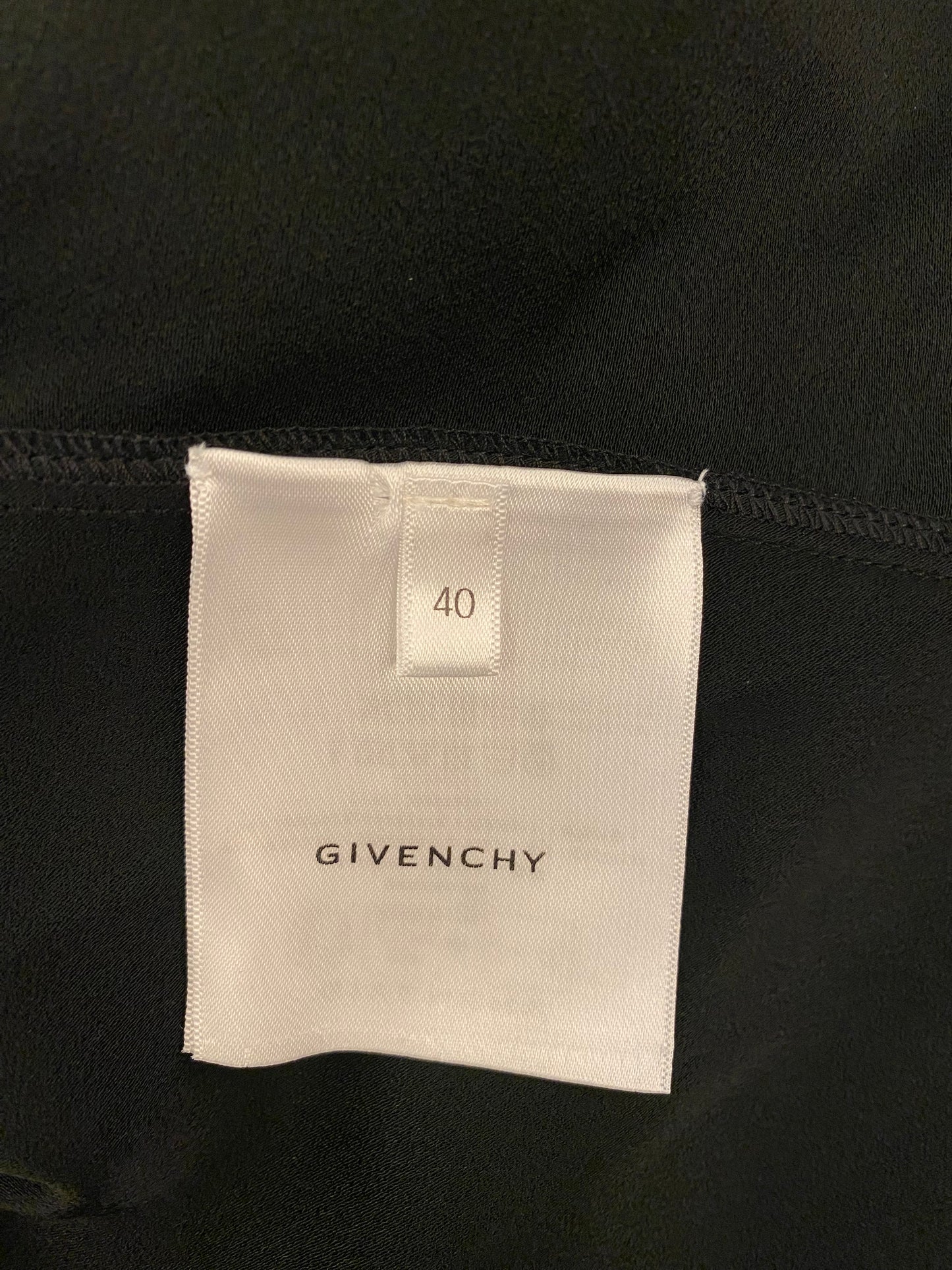 GIVENCHY Embellished Cutout Crepe Dress Size IT 40