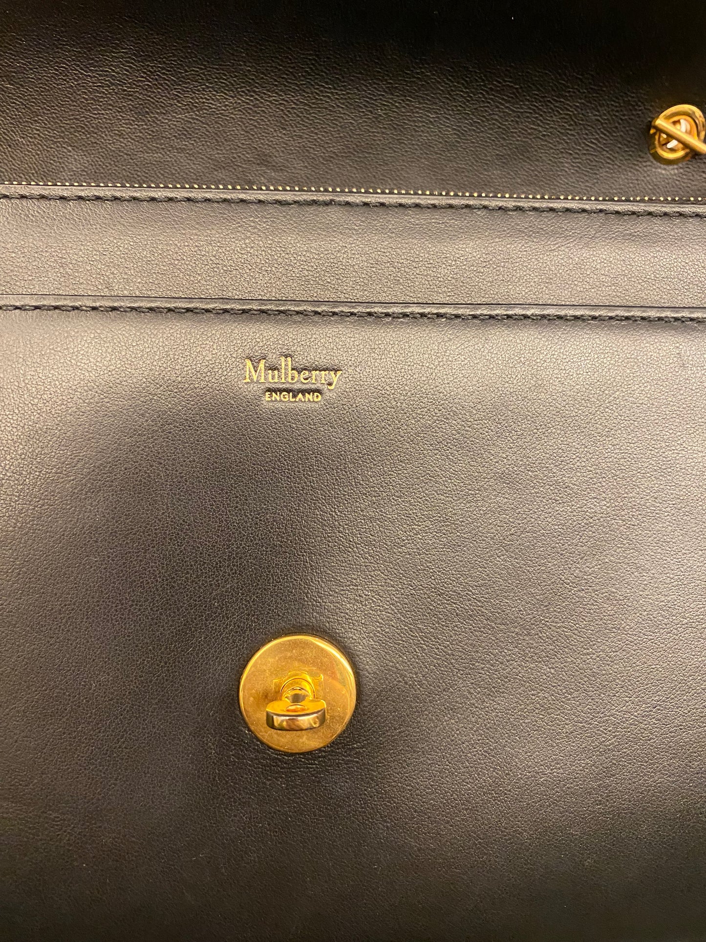 MULBERRY Silky Calf & Croc Print Darley Bag