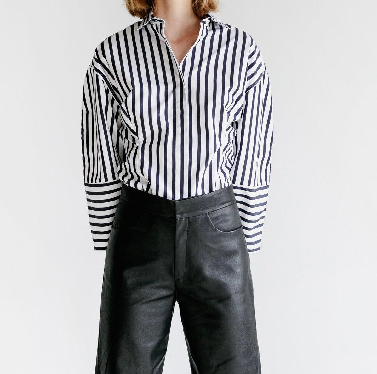 TOTÊME Novara Leather Trousers Size L