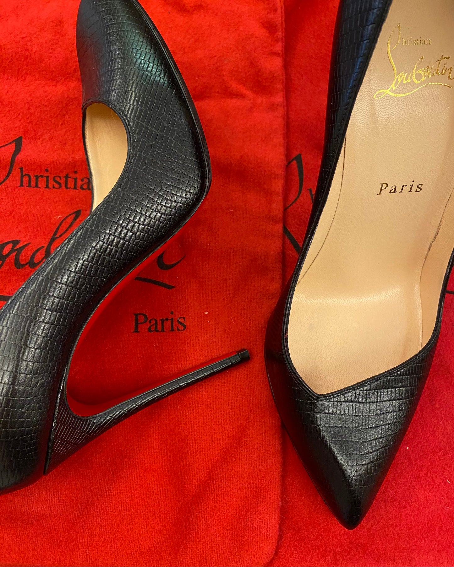 CHRISTIAN LOUBOUTIN Kate Pumps Size 38