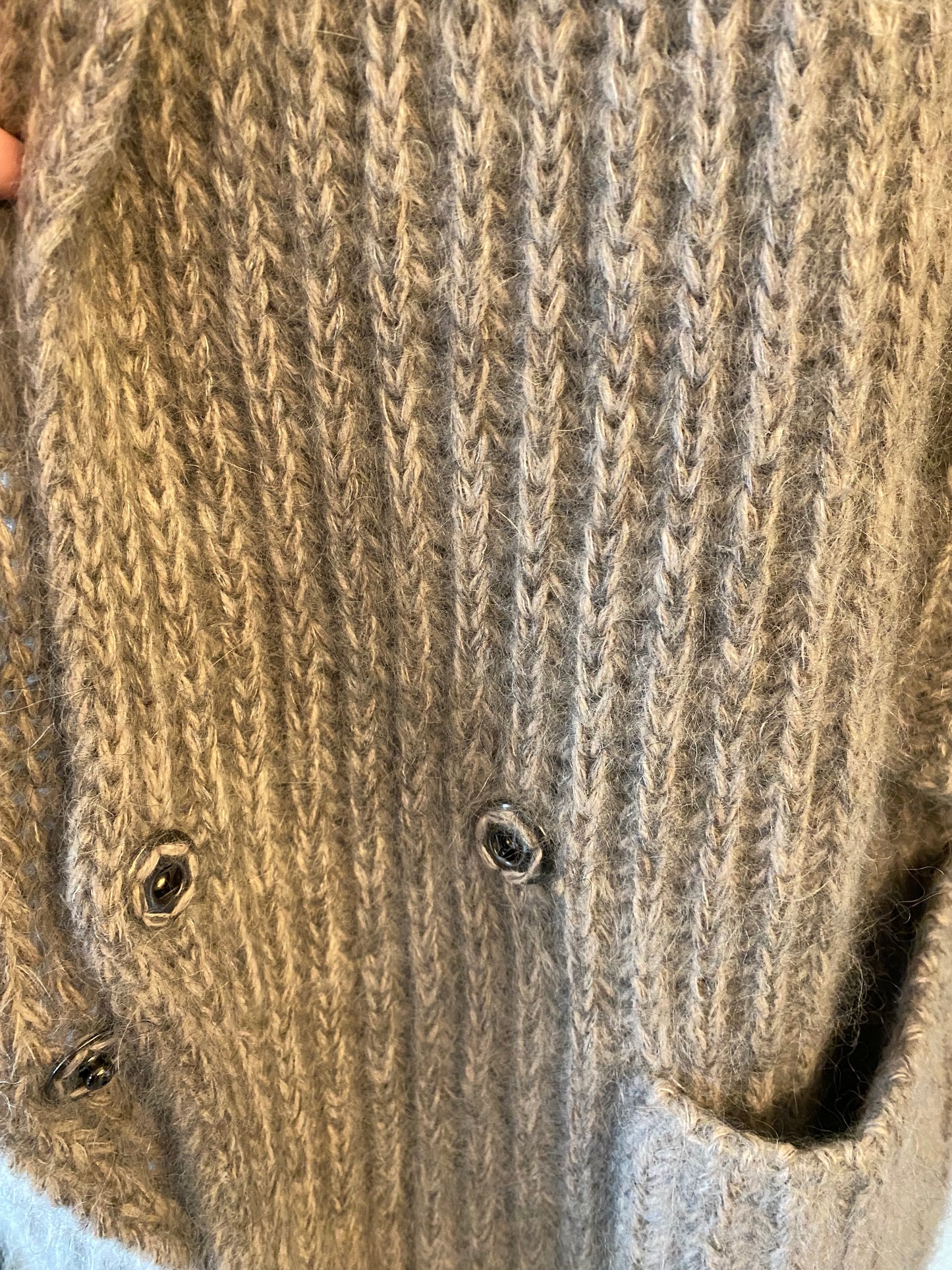 MIU MIU Wool Cardigan Size It 40 Eu 36