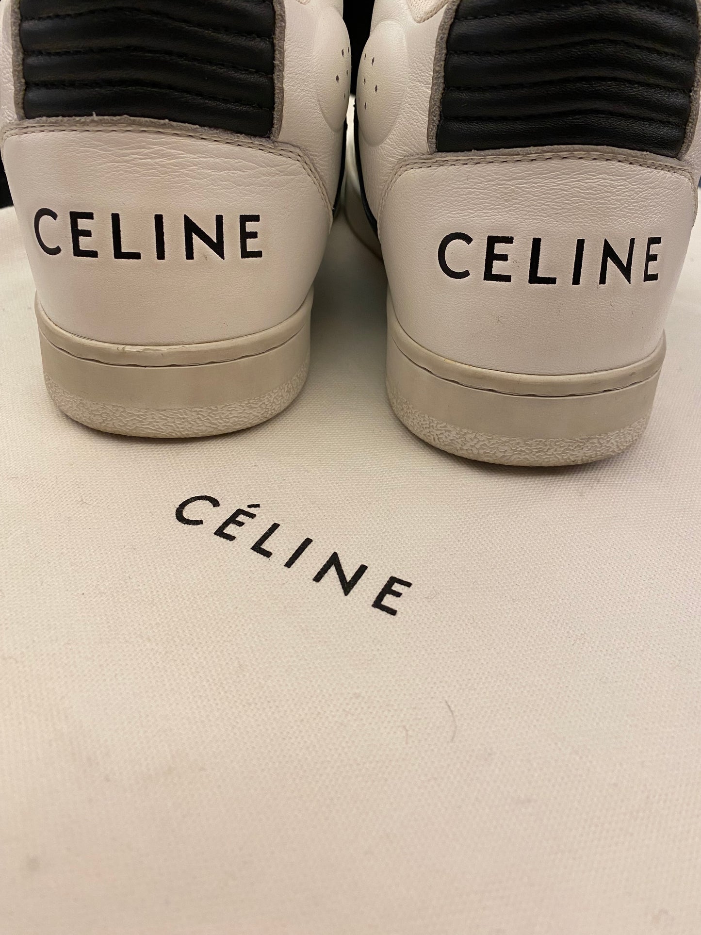 CÉLINE CT-02 Mid-Top Sneakers Size 38