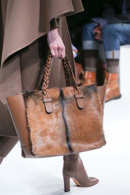 VALENTINO GARAVANI Deer Fur Tote Bag