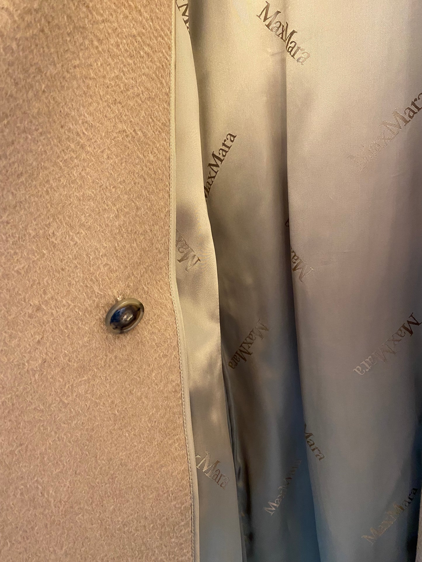MAX MARA Camel Hair Coat Size It 38