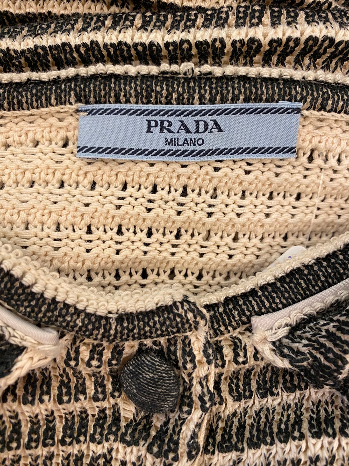 PRADA Cotton Cardigan Size It 40 Eu 36