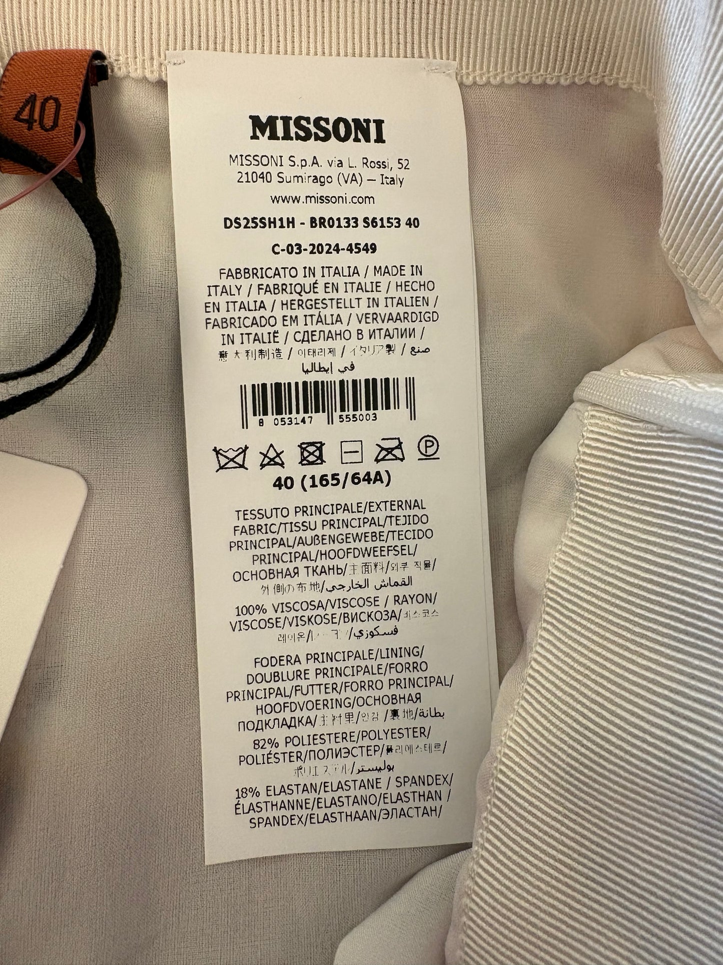 MISSONI Mini Balloon Skirt Size It 40