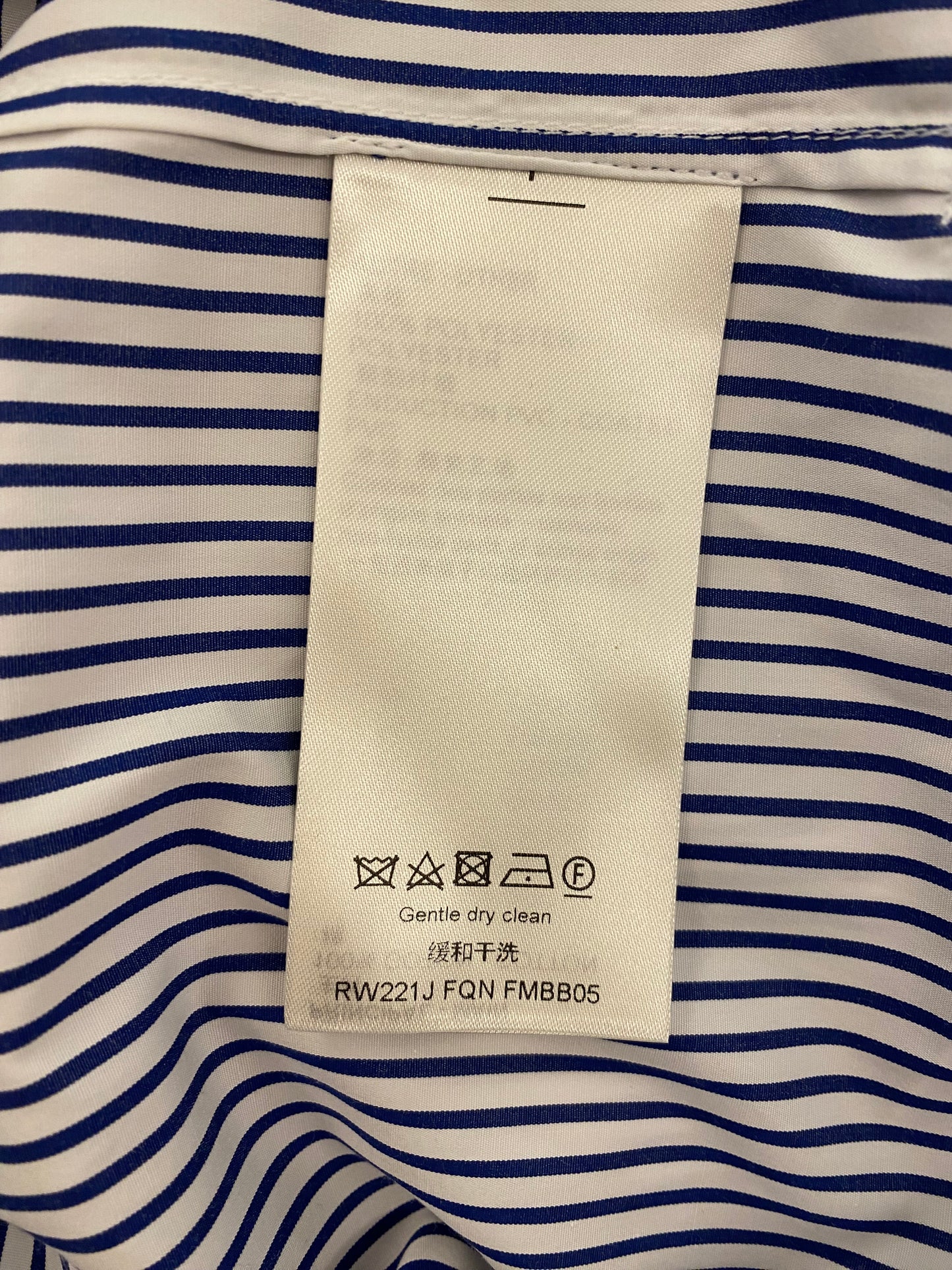 LOUIS VUITTON Cotton Blouse Size Fr 40