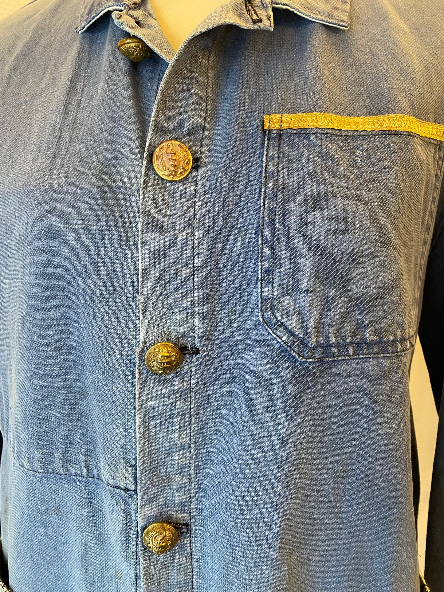 J DAUPHIN Blue Jacket Size S
