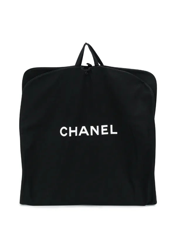 CHANEL Runway 21S Black & Beige Skirt Suit Size Fr 38