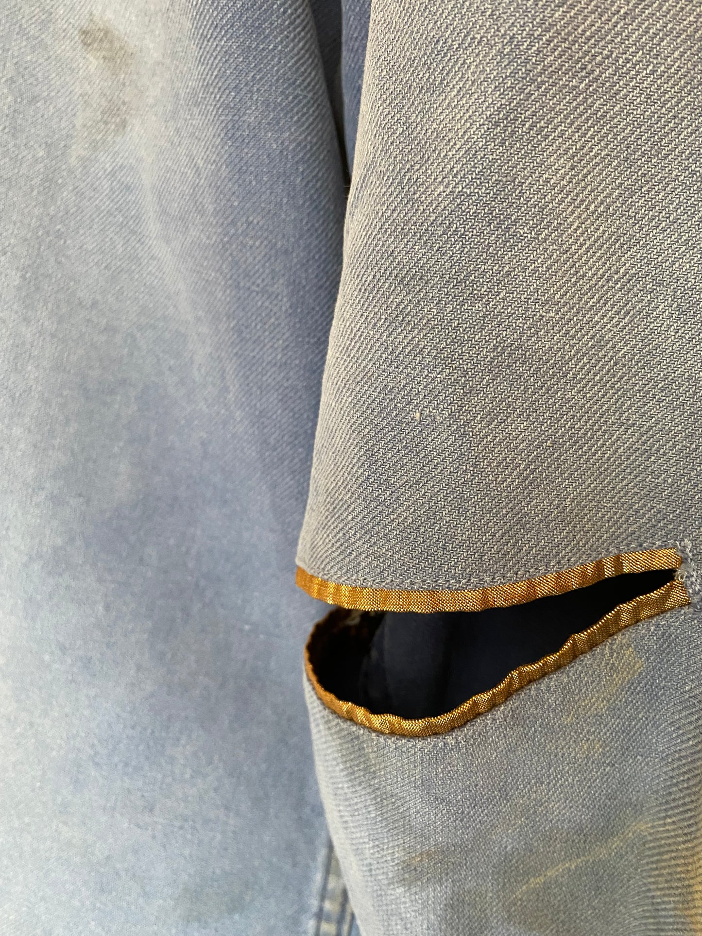 J DAUPHIN Blue Jacket Size S