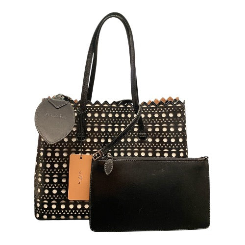 ALAÏA Mina 32 Tote Bag Black