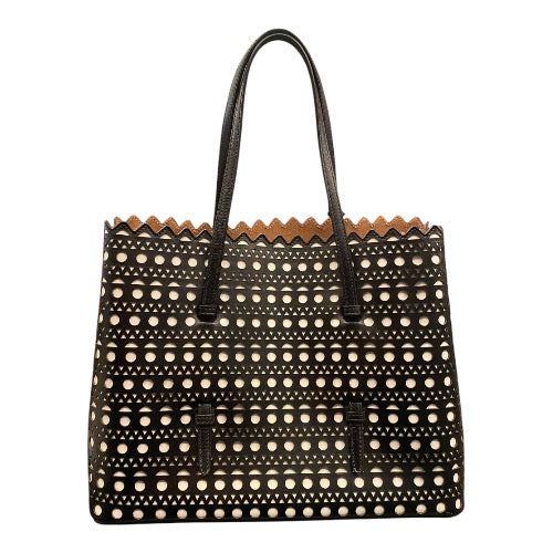 ALAÏA Mina 32 Tote Bag Black