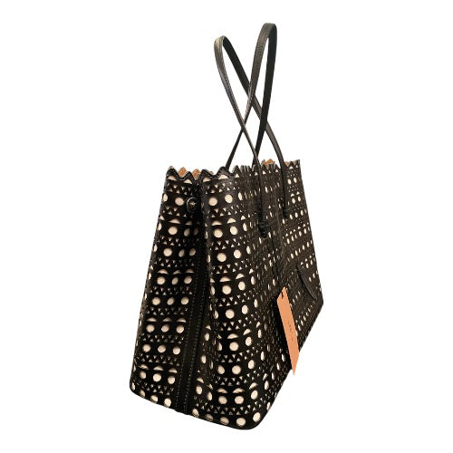 ALAÏA Mina 32 Tote Bag Black