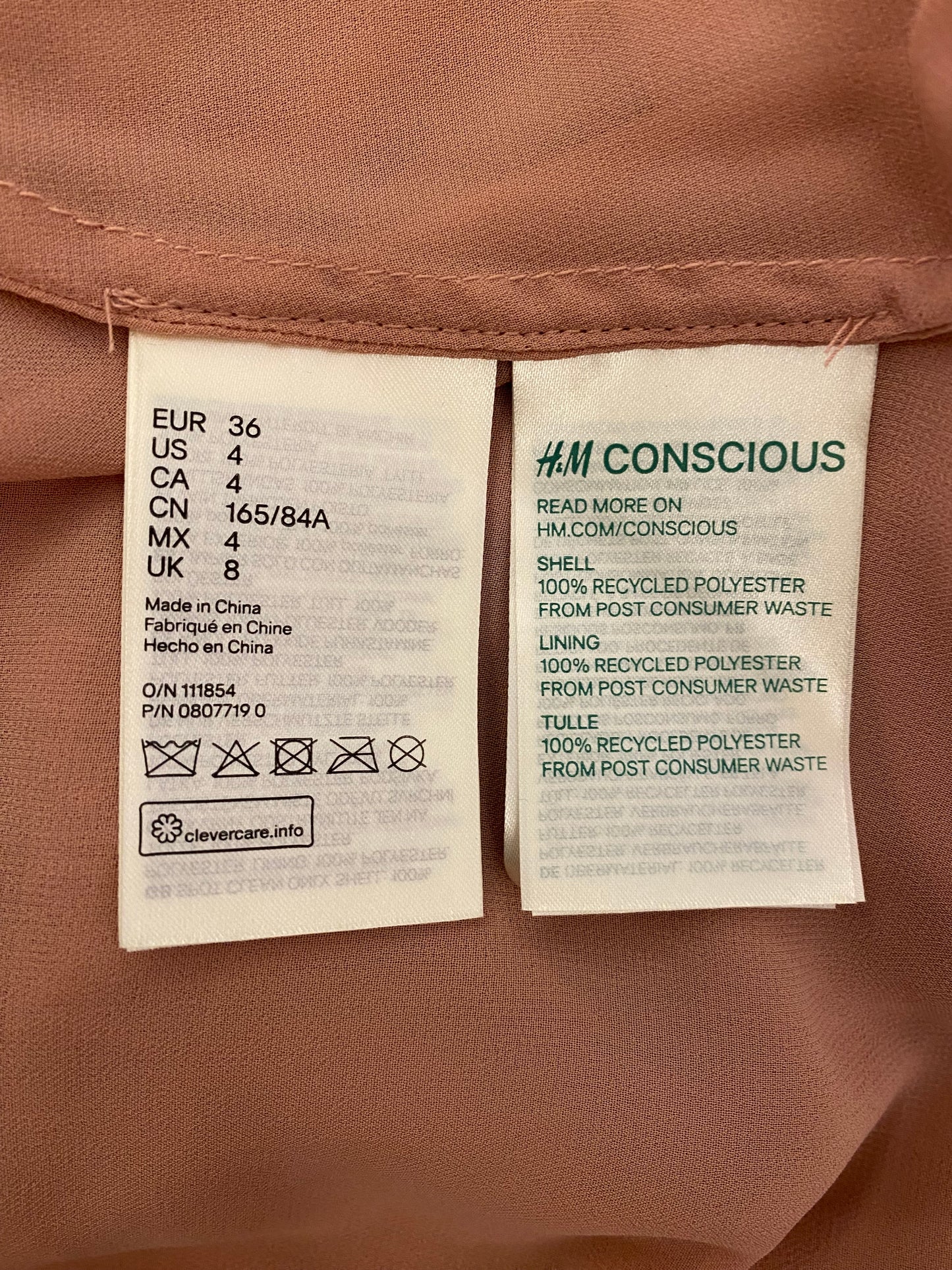 H&M CONSCIOUS Exclusive Maxi Dress EU 36