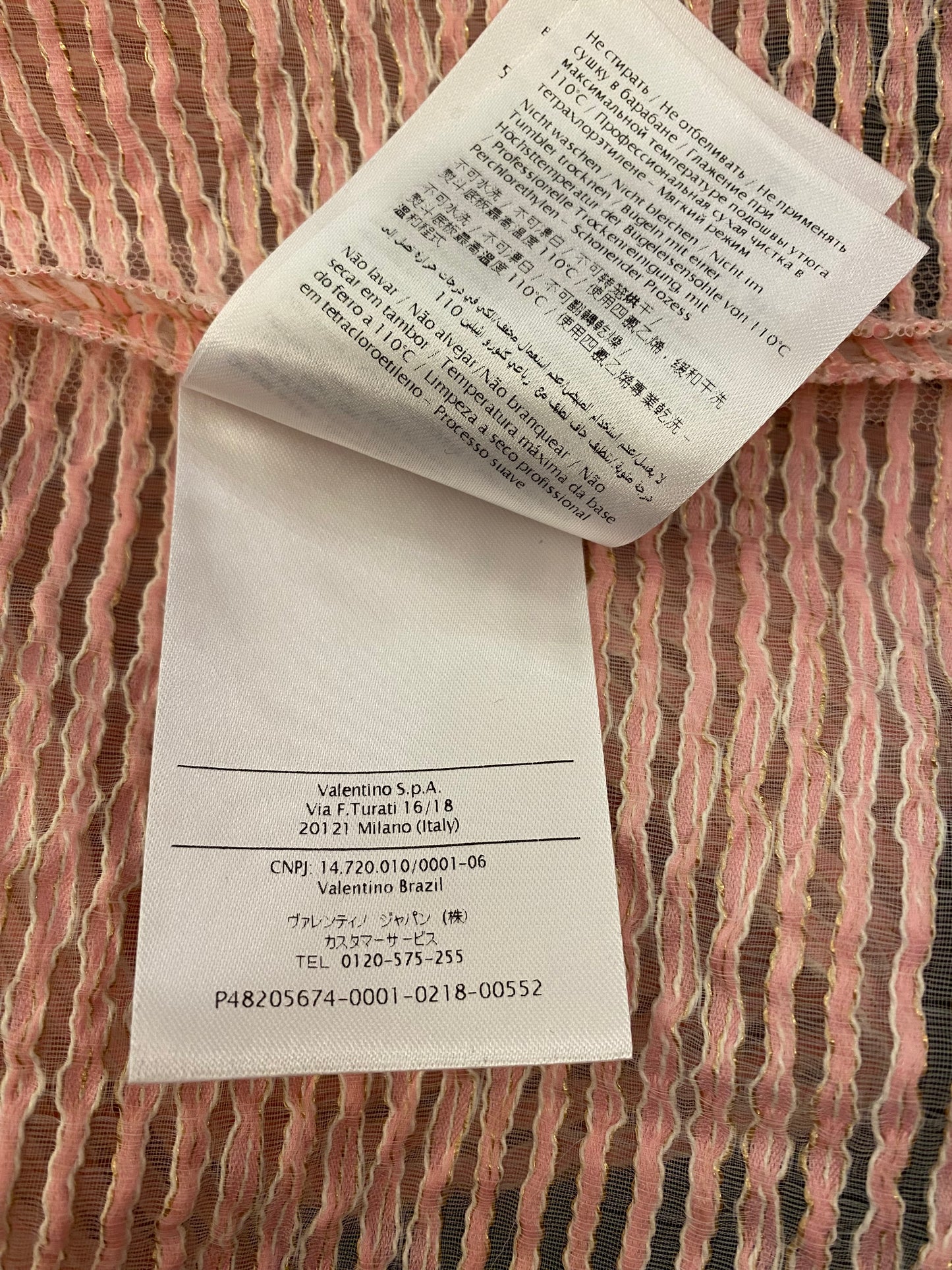 RED VALENTINO Pink Top Size IT 44