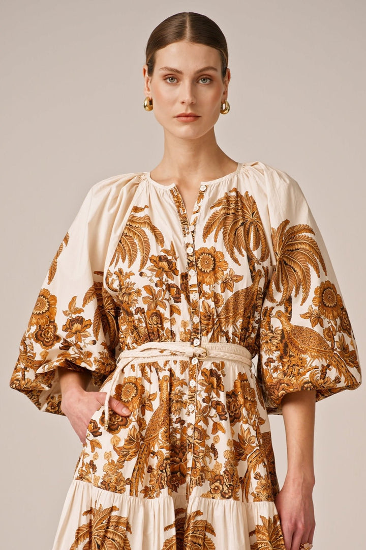 BY TIMO Poplin Maxi Dress Size M