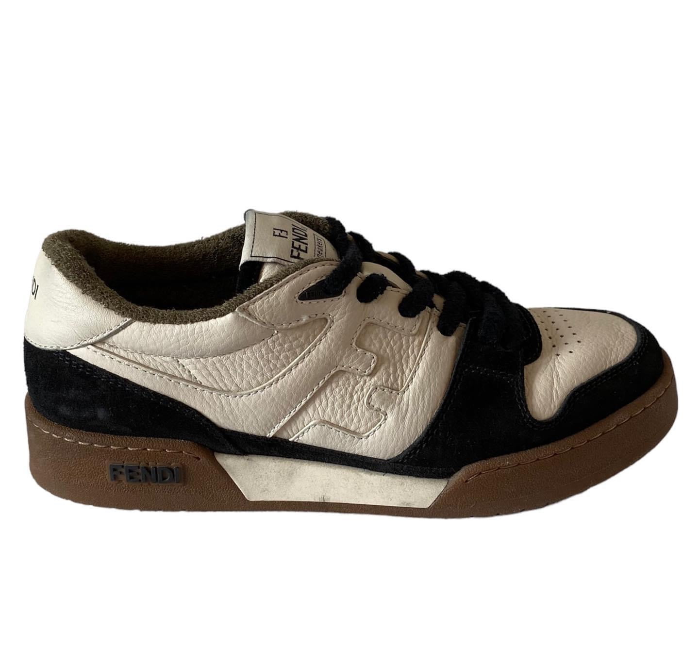 FENDI Leather Sneakers Size 39