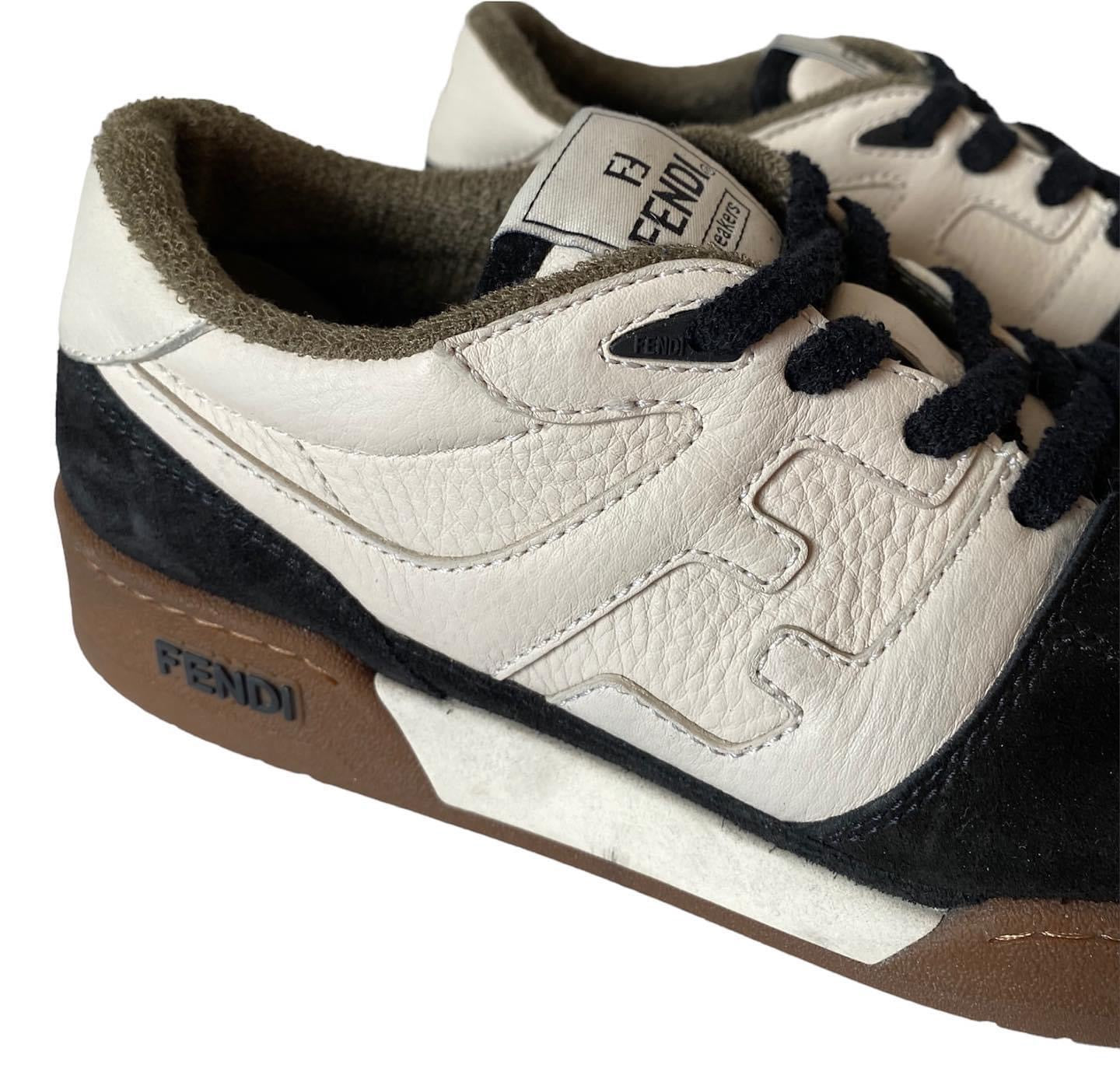 FENDI Leather Sneakers Size 39