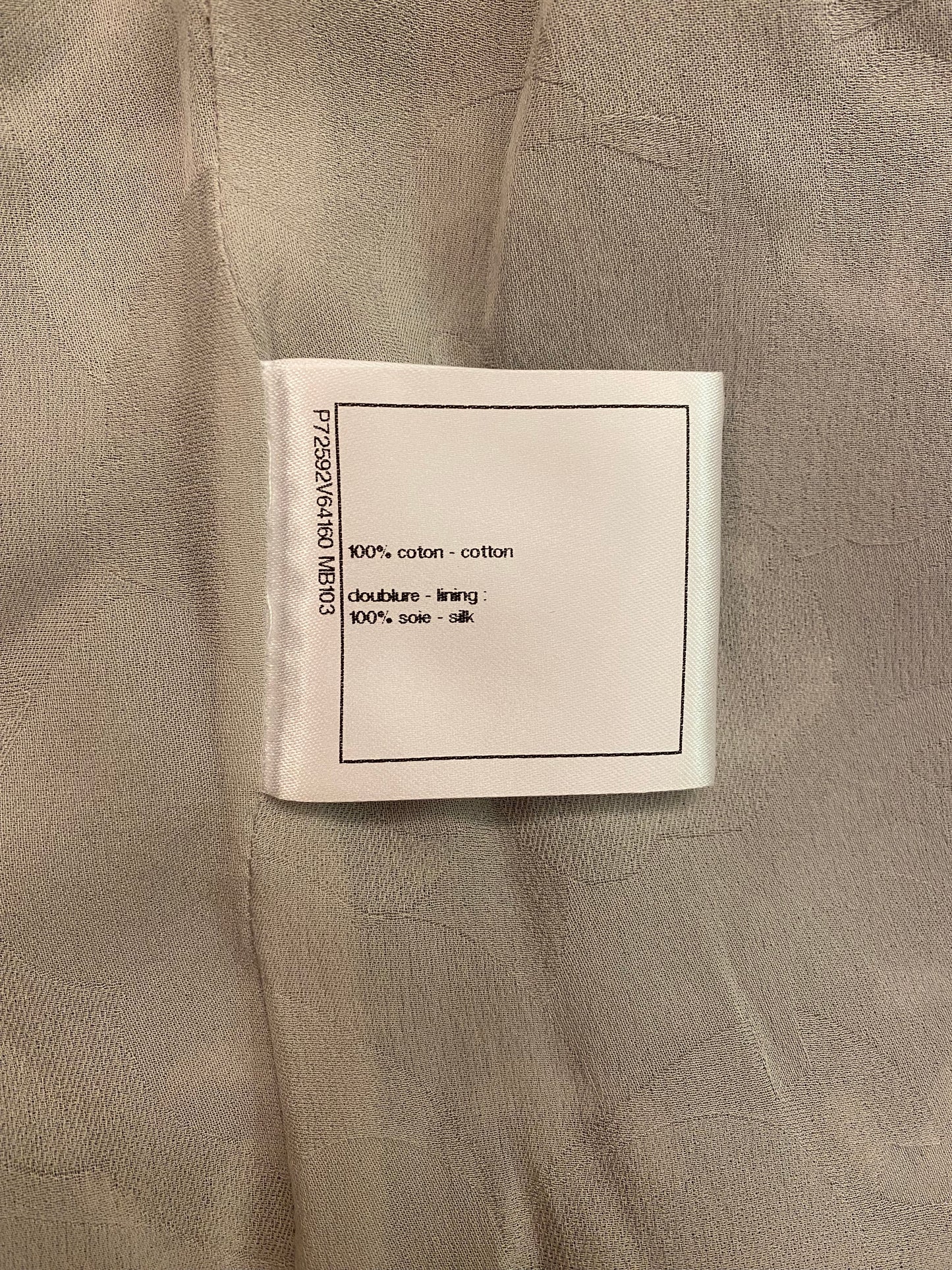 CHANEL 22S Runway CC Denim Dress Size 36