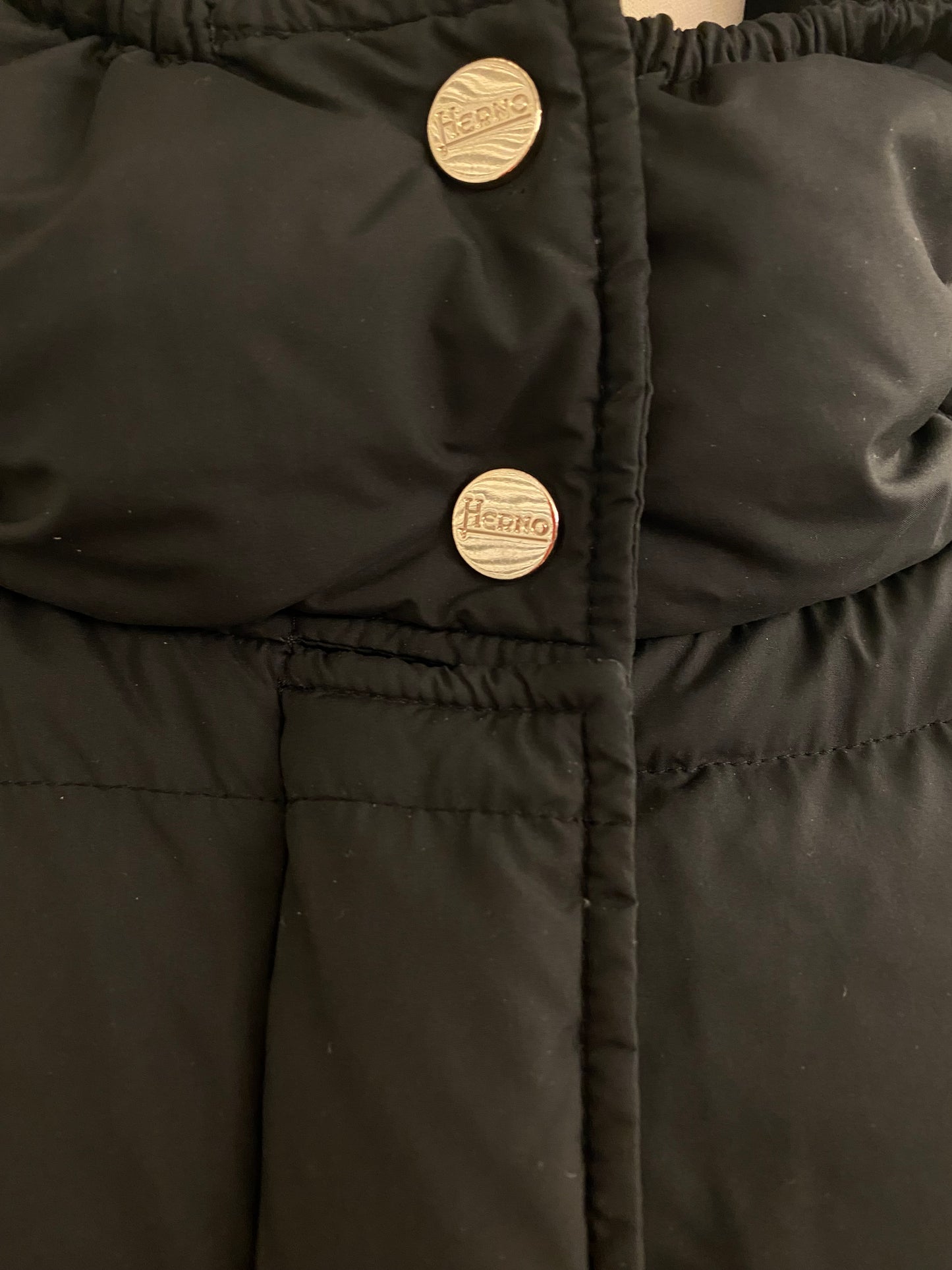 HERNO Down Jacket with Hood Size It 40