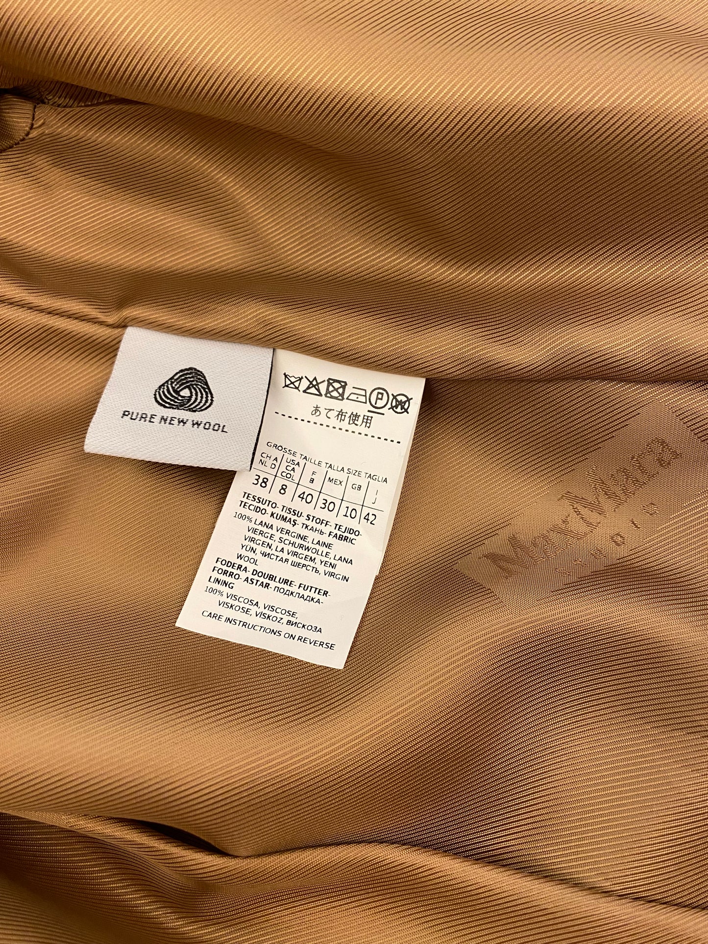 MAX MARA Wool Coat Size 38