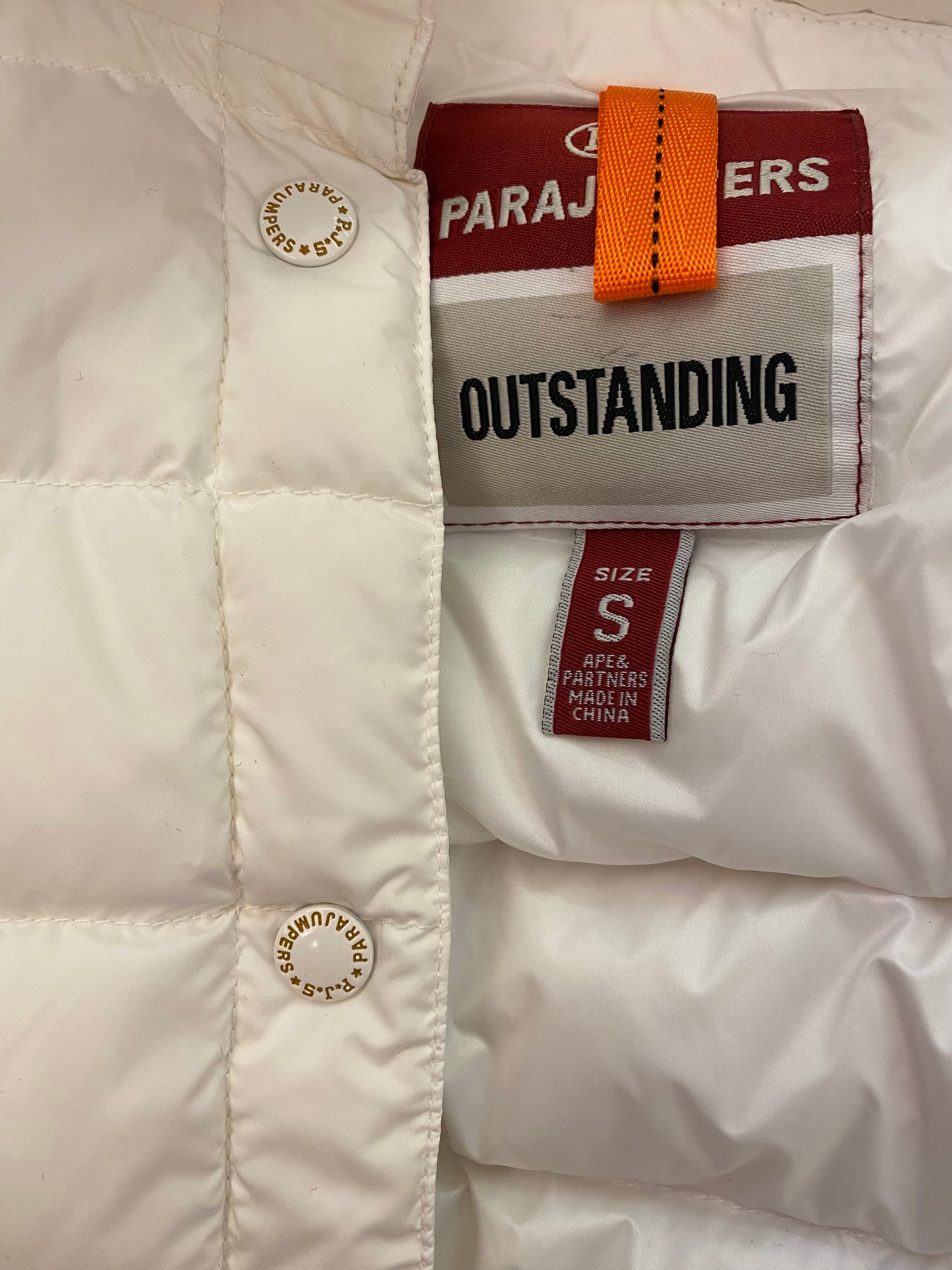 PARAJUMPERS “Outstanding” Jacket with Vest Size S