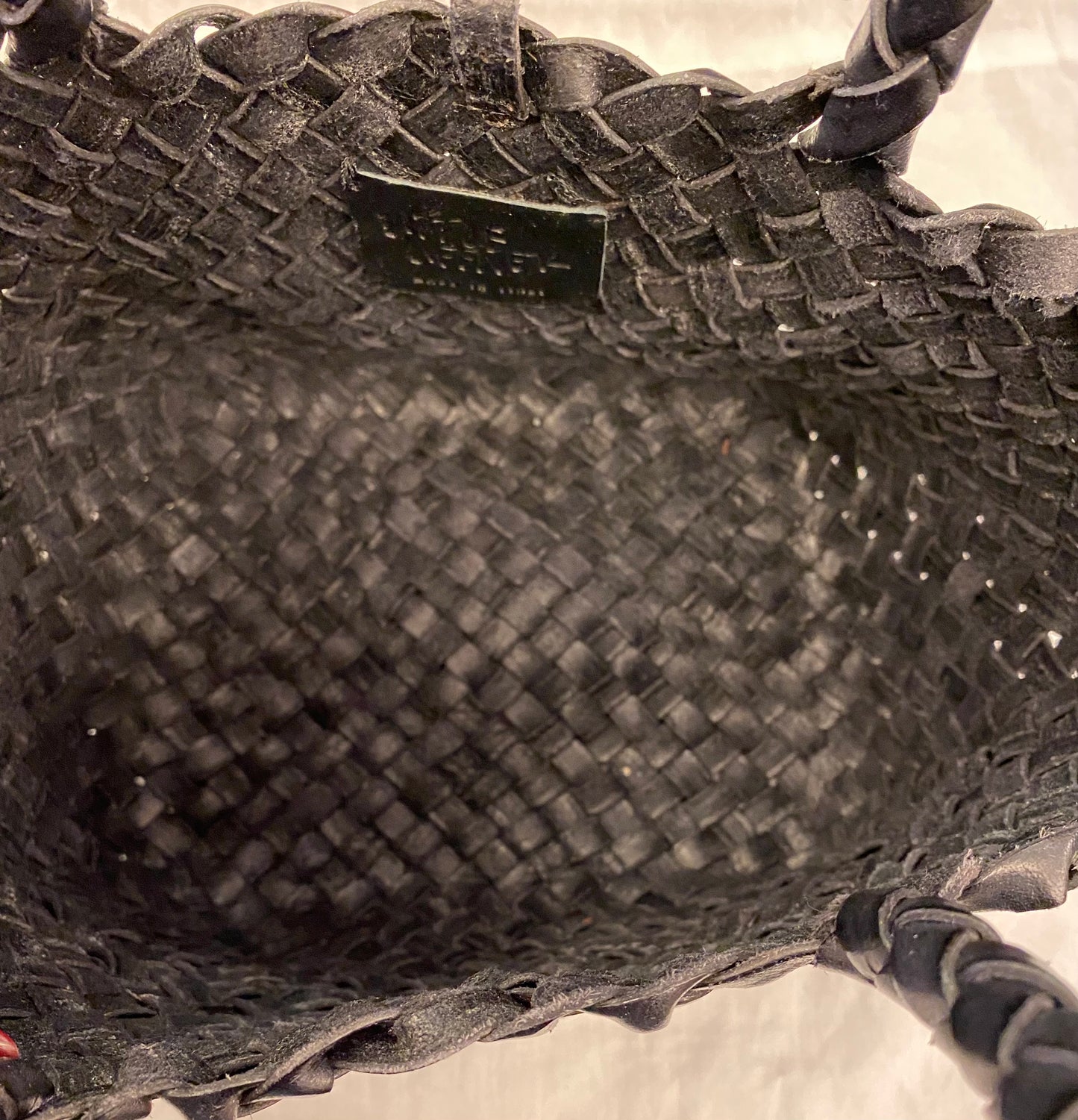 LIFFNER Mini Leather Basket