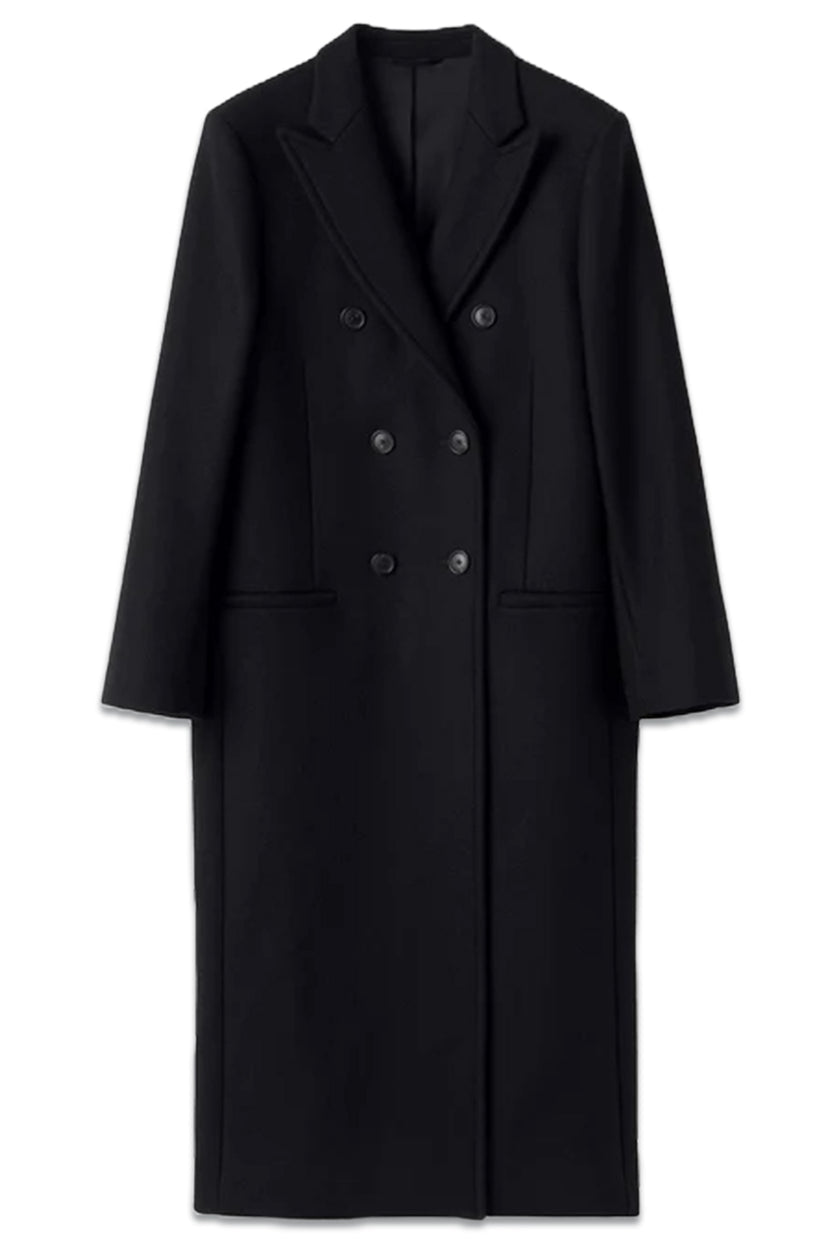 TOTÊME Double-Breasted Tailored Wool Coat Size 34