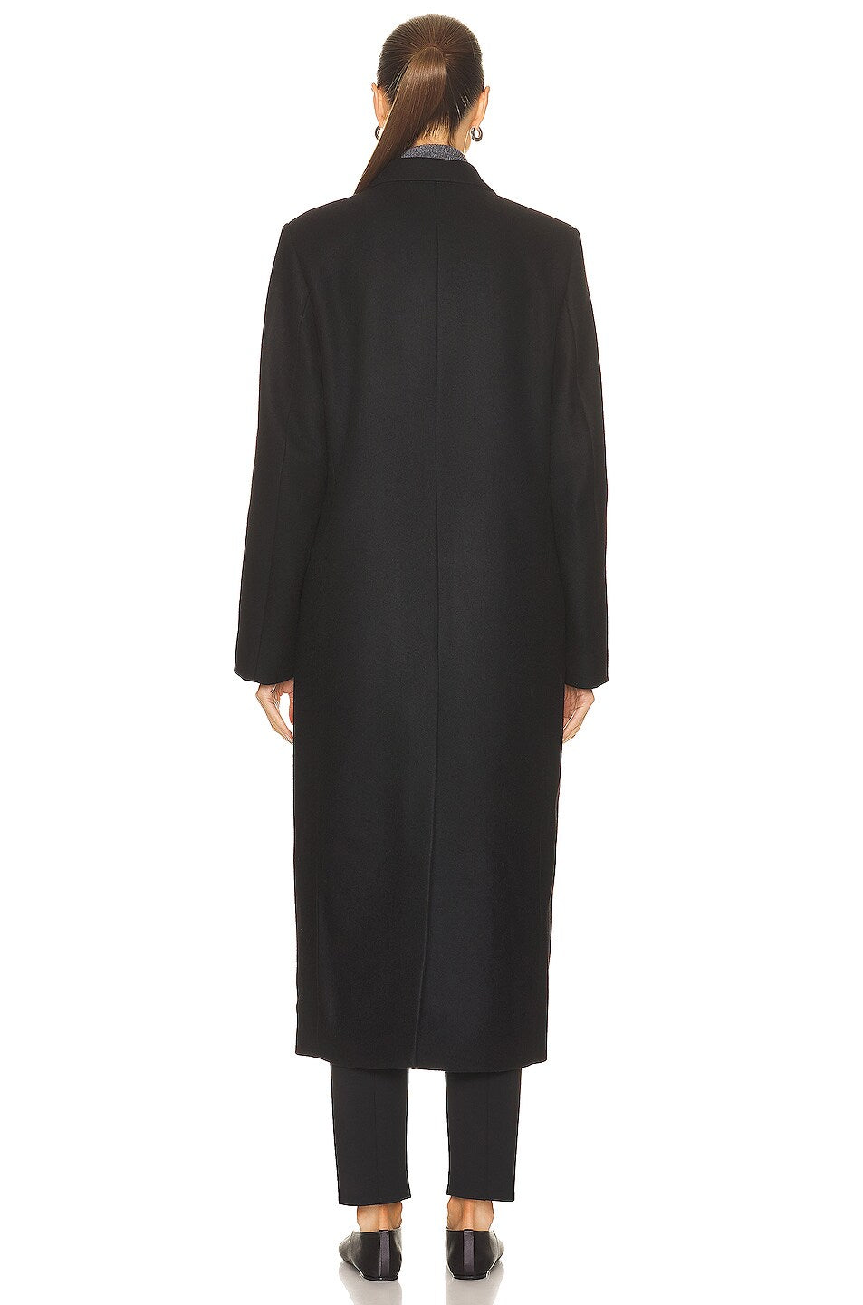 TOTÊME Double-Breasted Tailored Wool Coat Size 34
