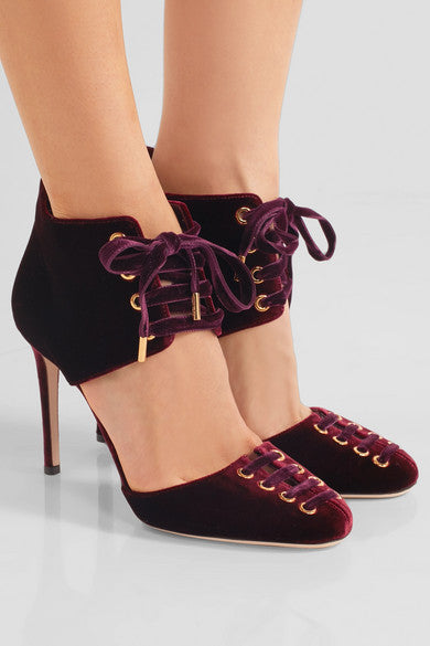 JIMMY CHOO Velvet Pumps Size 40