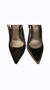 DOLCE & GABBANA Velvet Slingback Size 39