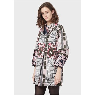 EMPORIO ARMANI Printed Coat Size EU 40
