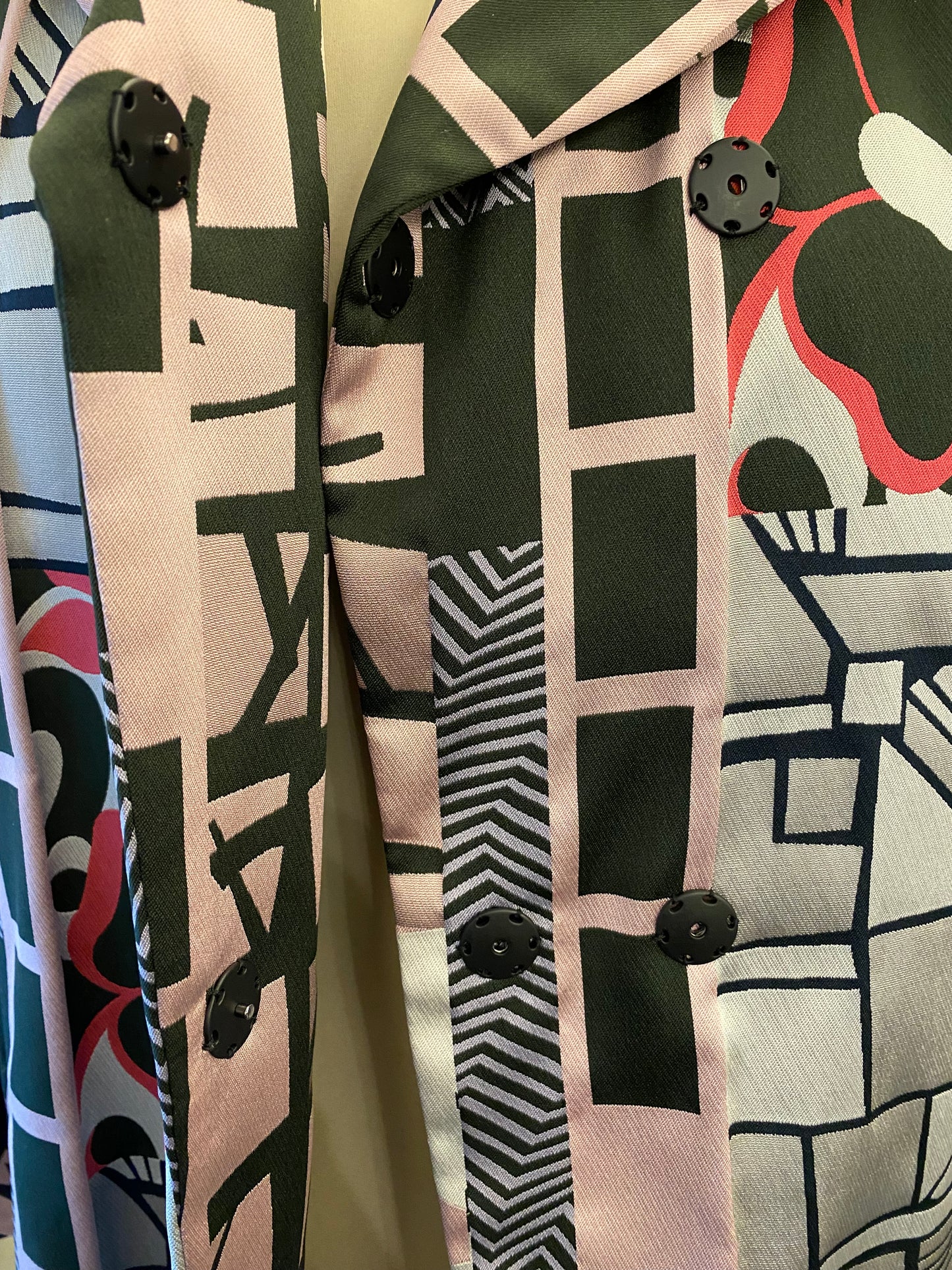 EMPORIO ARMANI Printed Coat Size EU 40
